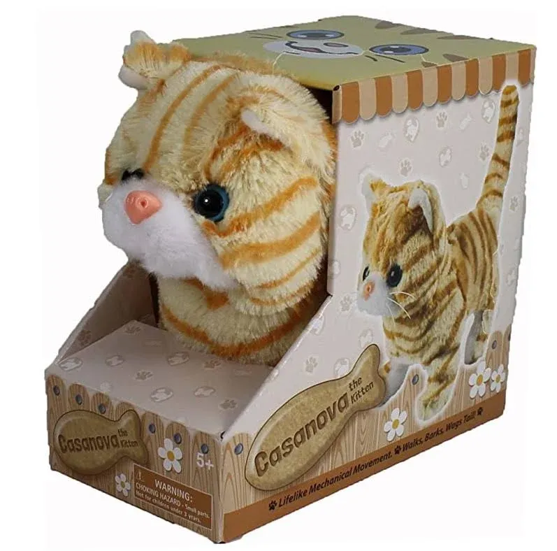 Westminster Casanova The Mechanical Kitten - Orange Striped