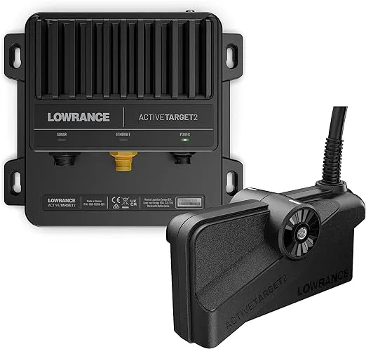 Lowrance ActiveTarget2 Module + Transducer + Mounts