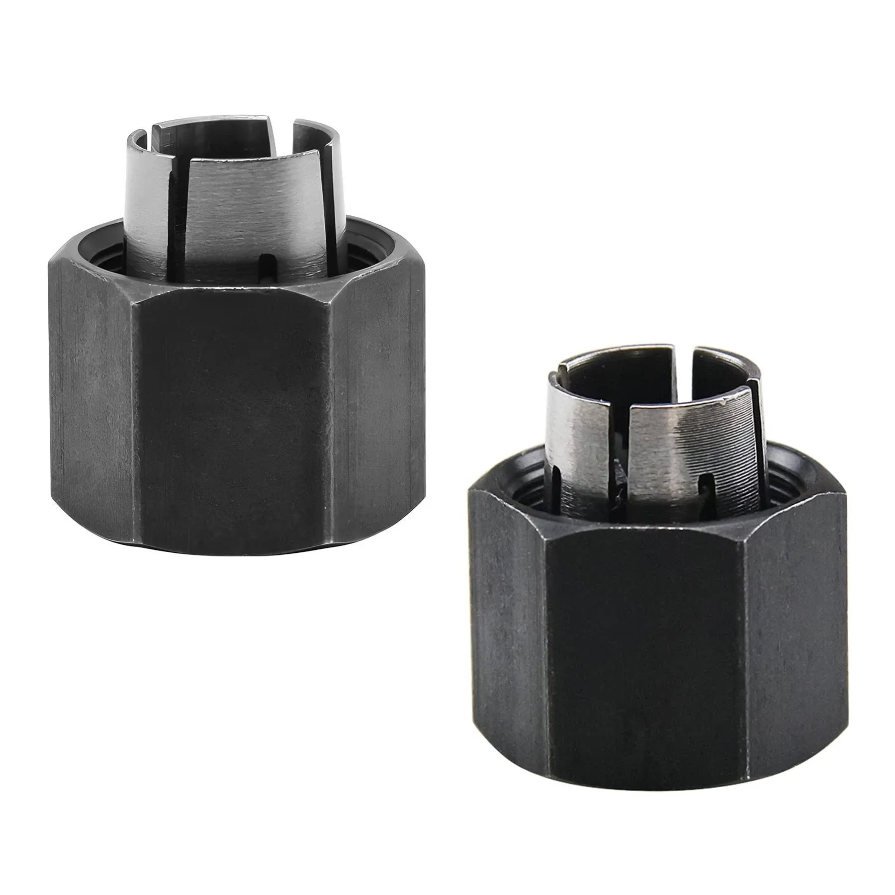 2PCS 19691 1/4&#034; and 19693 1/2&#034; Router Collet fits for Dewalt 326286-04,3262<wbr/>86...