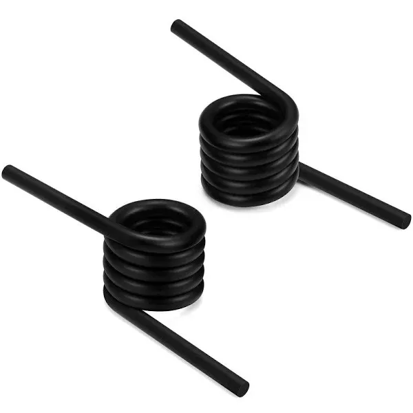 Zeyune 1 Pair Trailer Ramp Springs Heavy Duty Trailer Coil Springs Black Right and Left Side RS16933LH, RS16933RH Torsion Spring Trailer Parts for Gate Truck Tailgate Assist Replacement