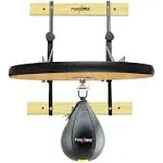 MaxxMMA Heavy Duty Adjustable Speed Bag Platform Kit 24 inch + Speed Ball (10 inch x 7 inch)