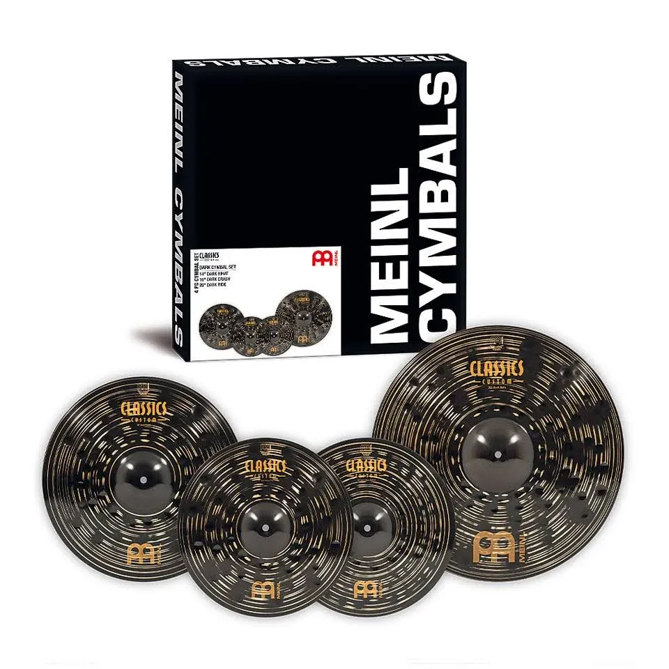 Meinl Classics Custom Dark CCD141620 Complete Cymbal Set