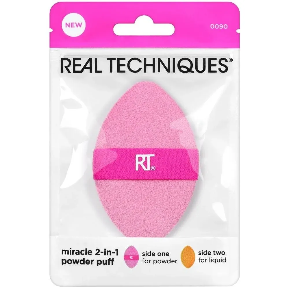 Real Techniques Miracle 2-in-1 Powder Puff Duo