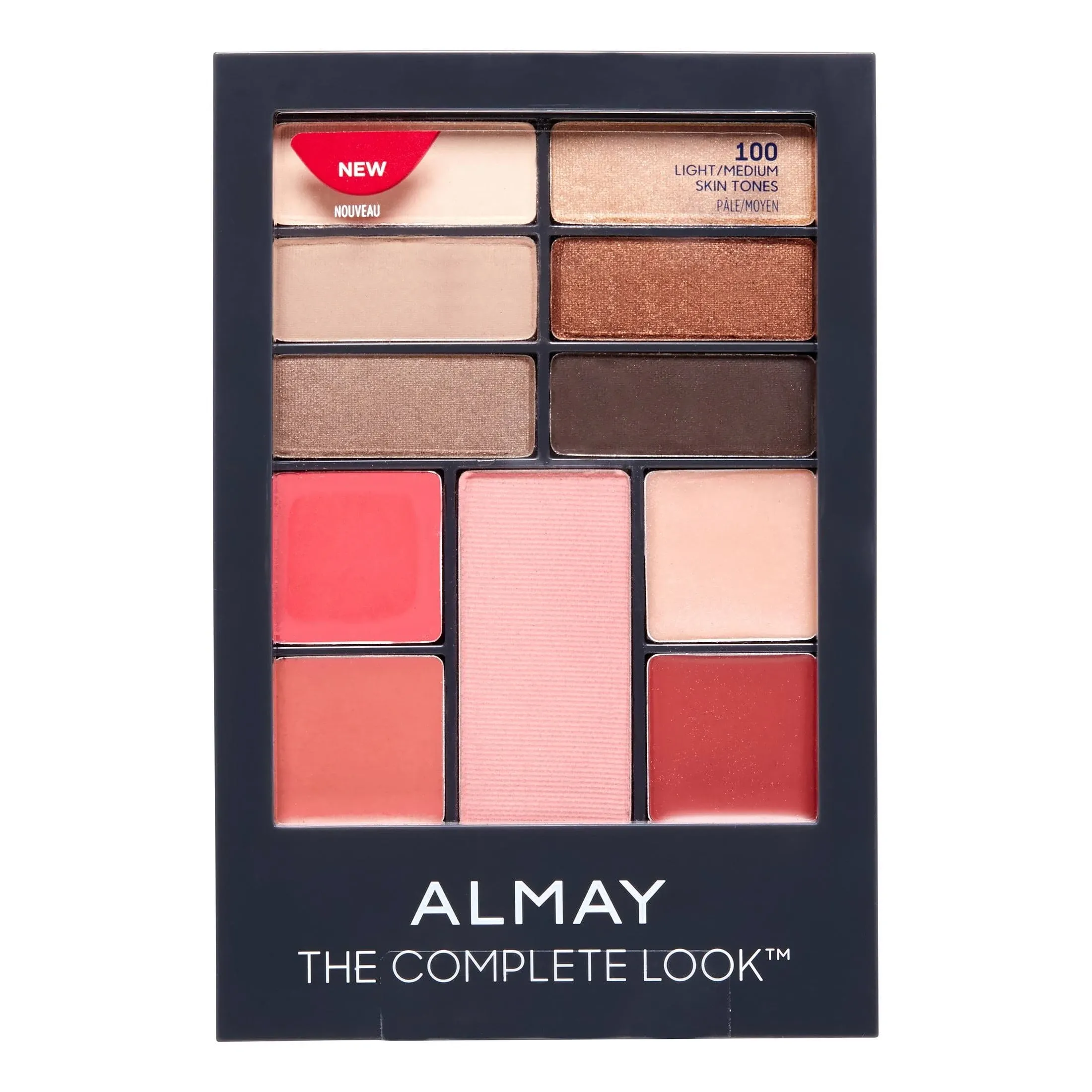 Almay The Complete Look Makeup, Light/Medium Skin Tones 100