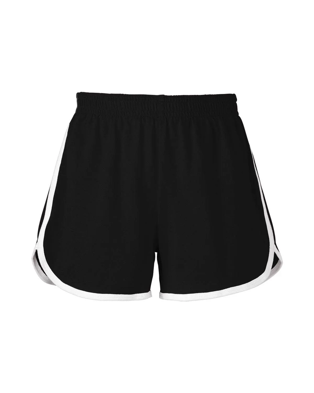 Soffe 5707G Girls Dolphin Short - Black - Xs