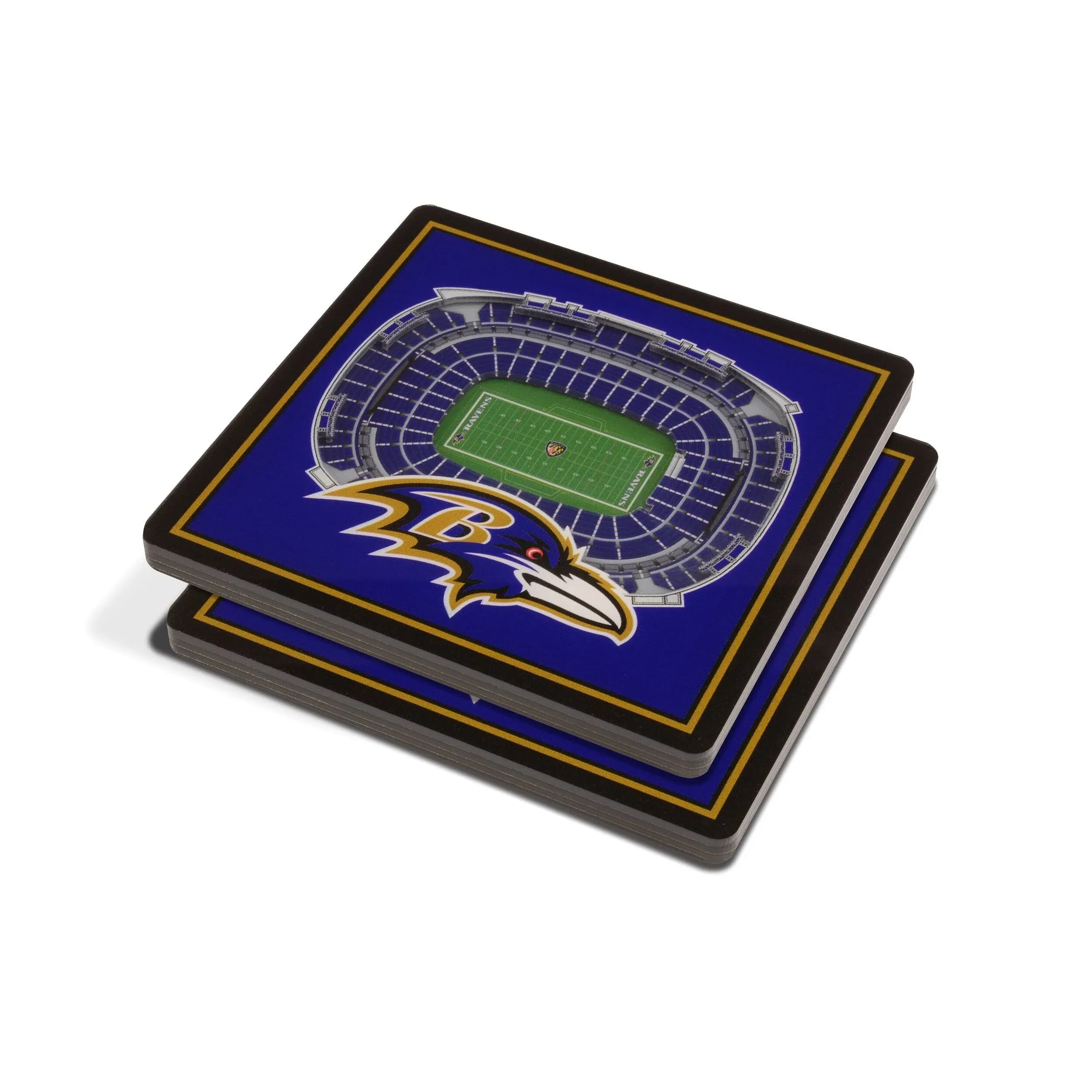 Baltimore Ravens 3D Stadium View Coaster