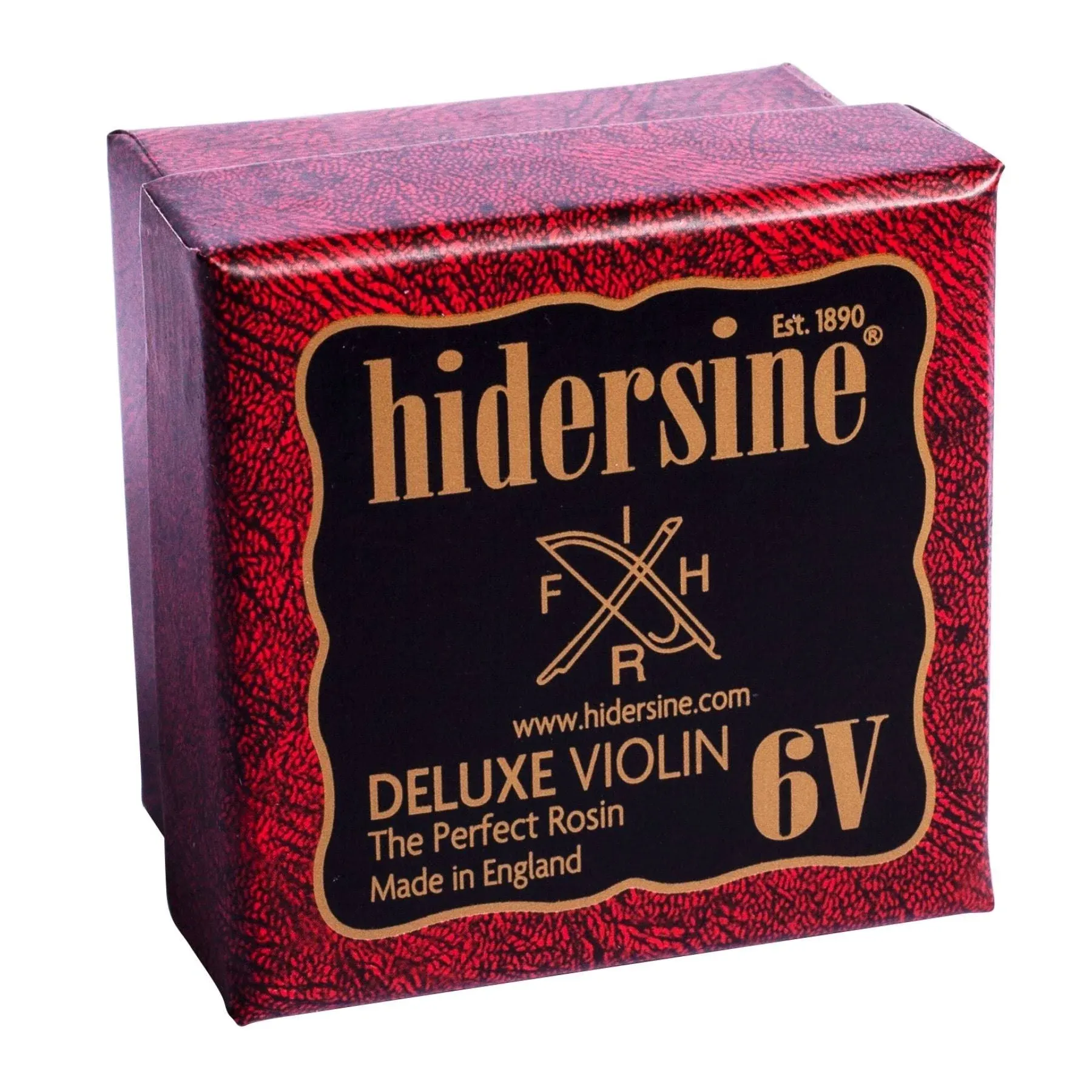 Hidersine 6V Deluxe Violin Rosin - Dark