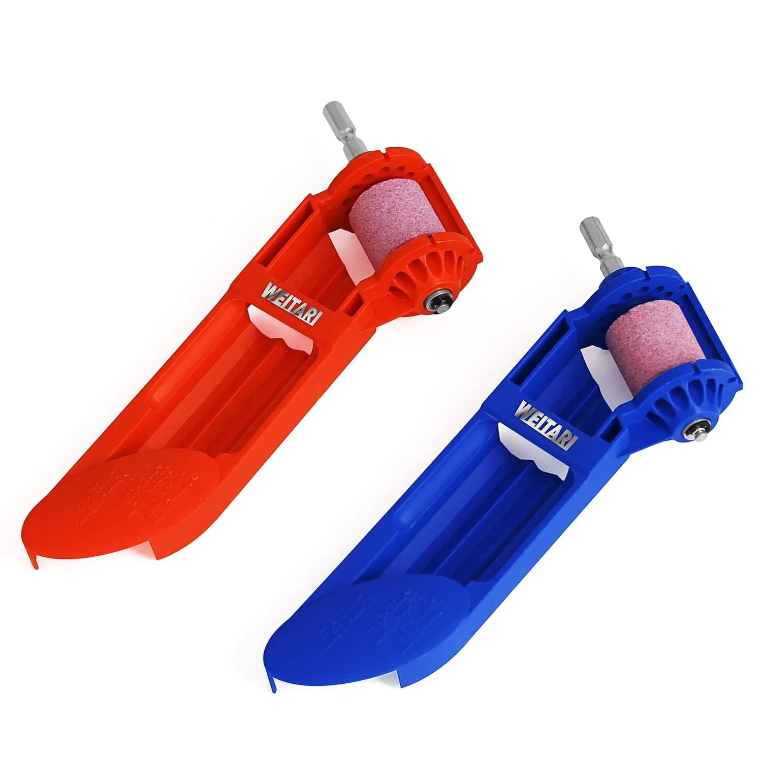 2pcs Drill Bit Sharpener,Diamond Drill Bit Sharpening Tool, Drill Grinder Grinding Tool for Grinding Iron Drill Bits Hand Tool