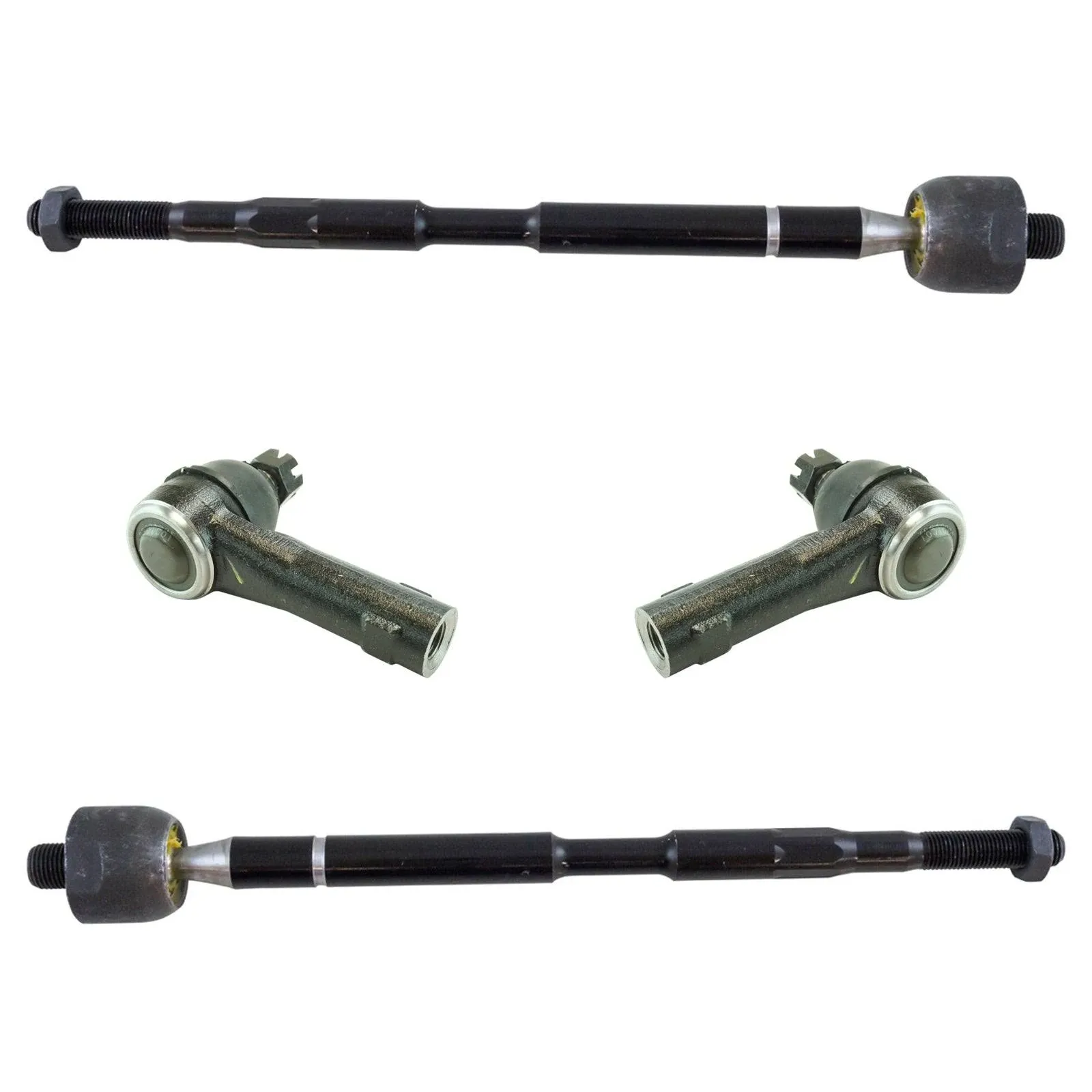 TRQ Front Tie Rod Set Compatible with 2011-2017 Honda Odyssey