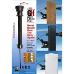 GH Gate Produts 13.5 in.   H X 4 in.   W Matte Black Plastic Pull Gate Latch