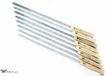 G &amp; F Products 25619 2020 23 Inch Long 5/8 Inch Wide 2Mm Thin Stainless Steel BB