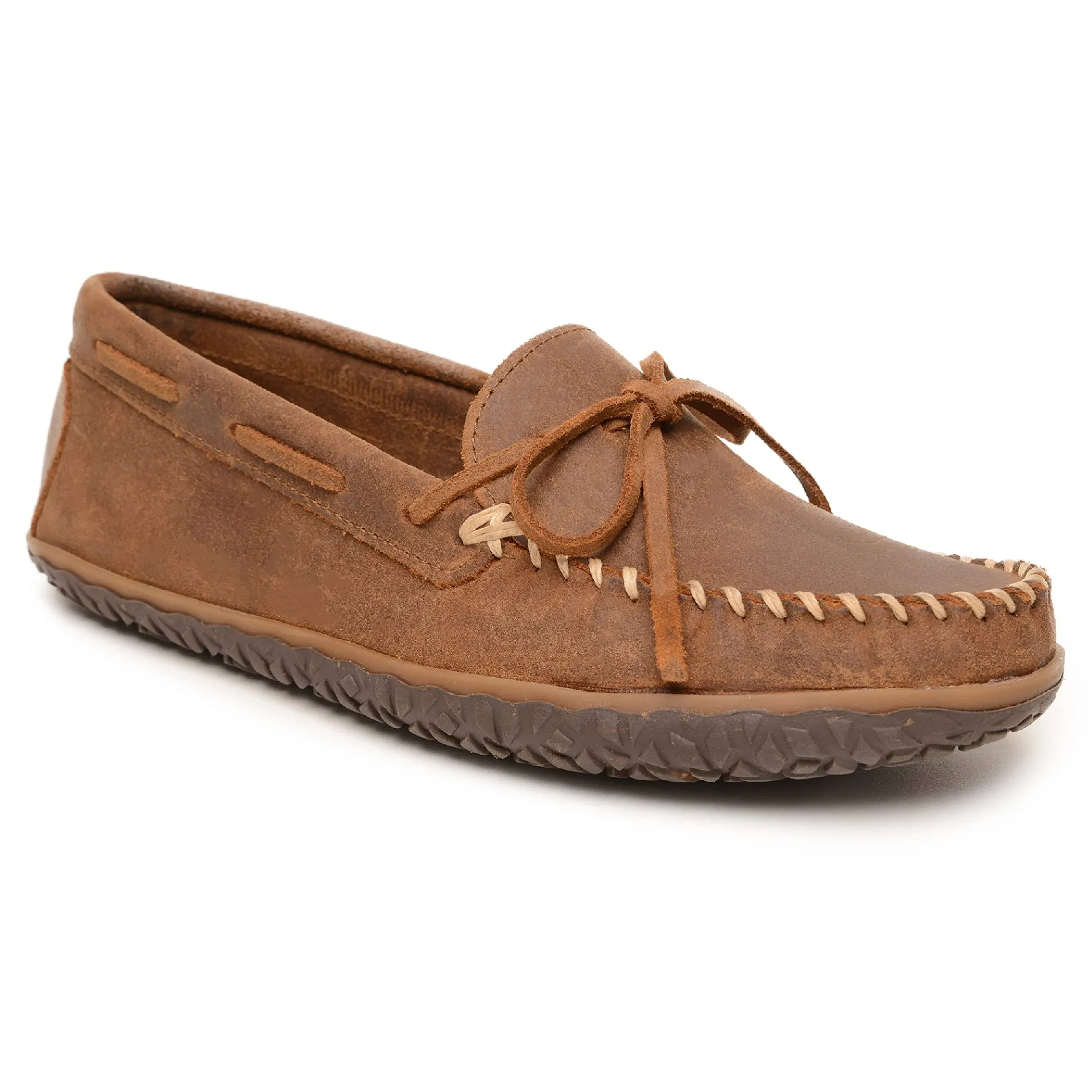 Minnetonka Men's Tie Tread Loafers