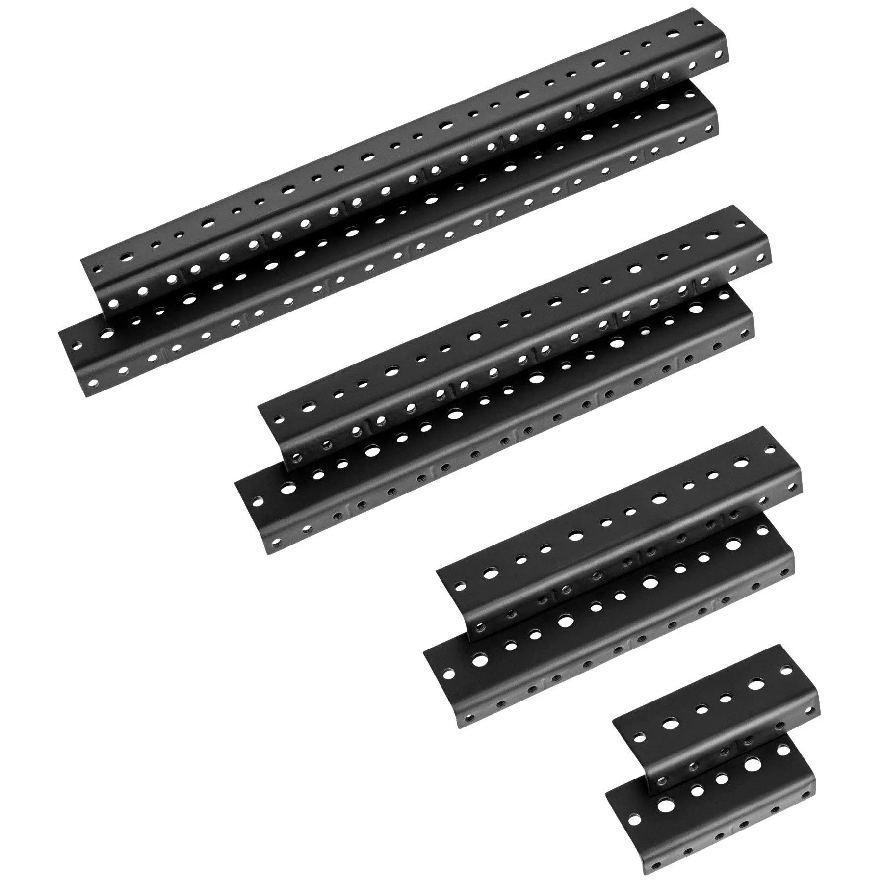 12 SPACE 12U Rack Rail (21&#034;) (PAIR) for RACK-MOUNT EQUIPMENT by Penn Elcom