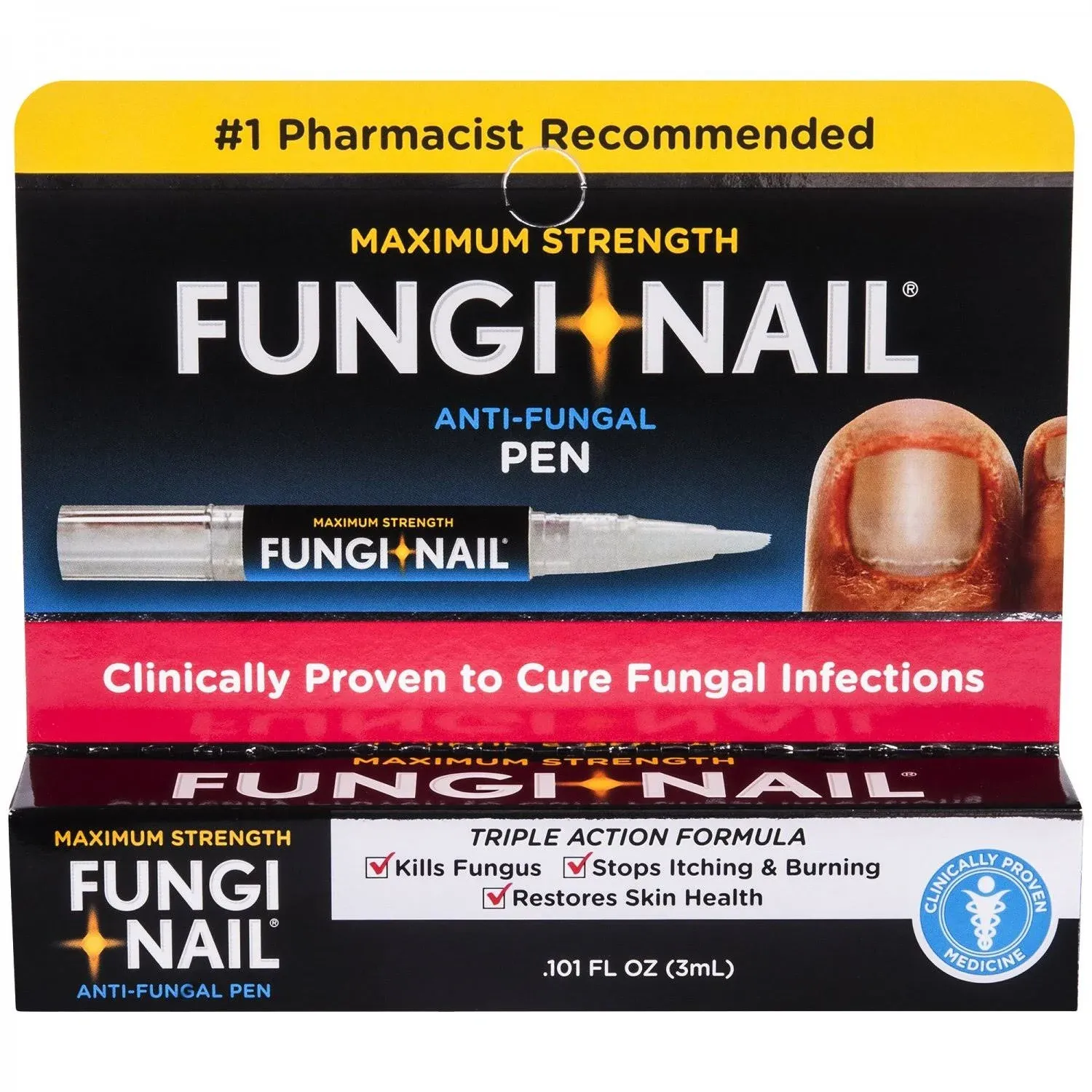 Fungi Nail Anti-Fungal, Maximum Strength, Skin Penetrating Solution - 0.101 fl oz