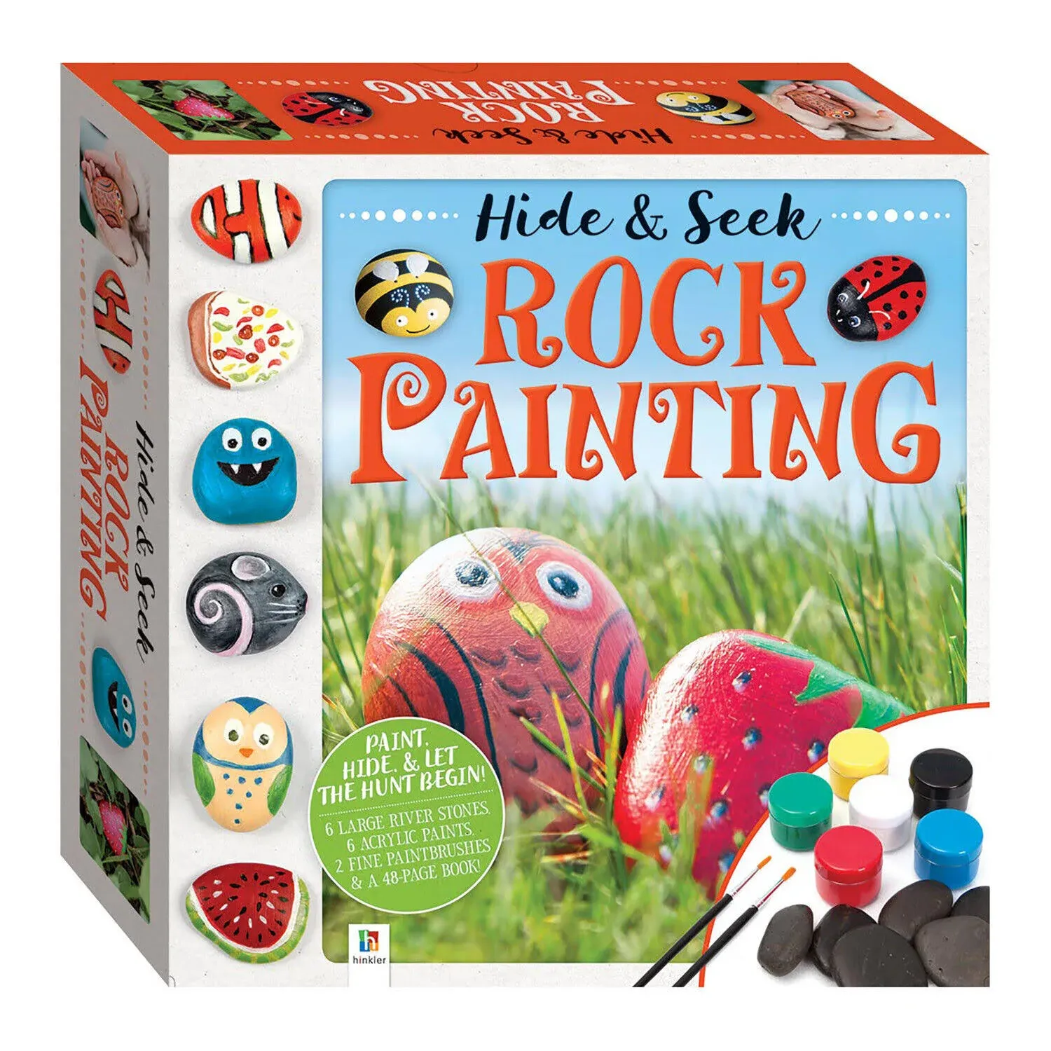 Hide And Seek Rock Painting Kit (Tuck Box)