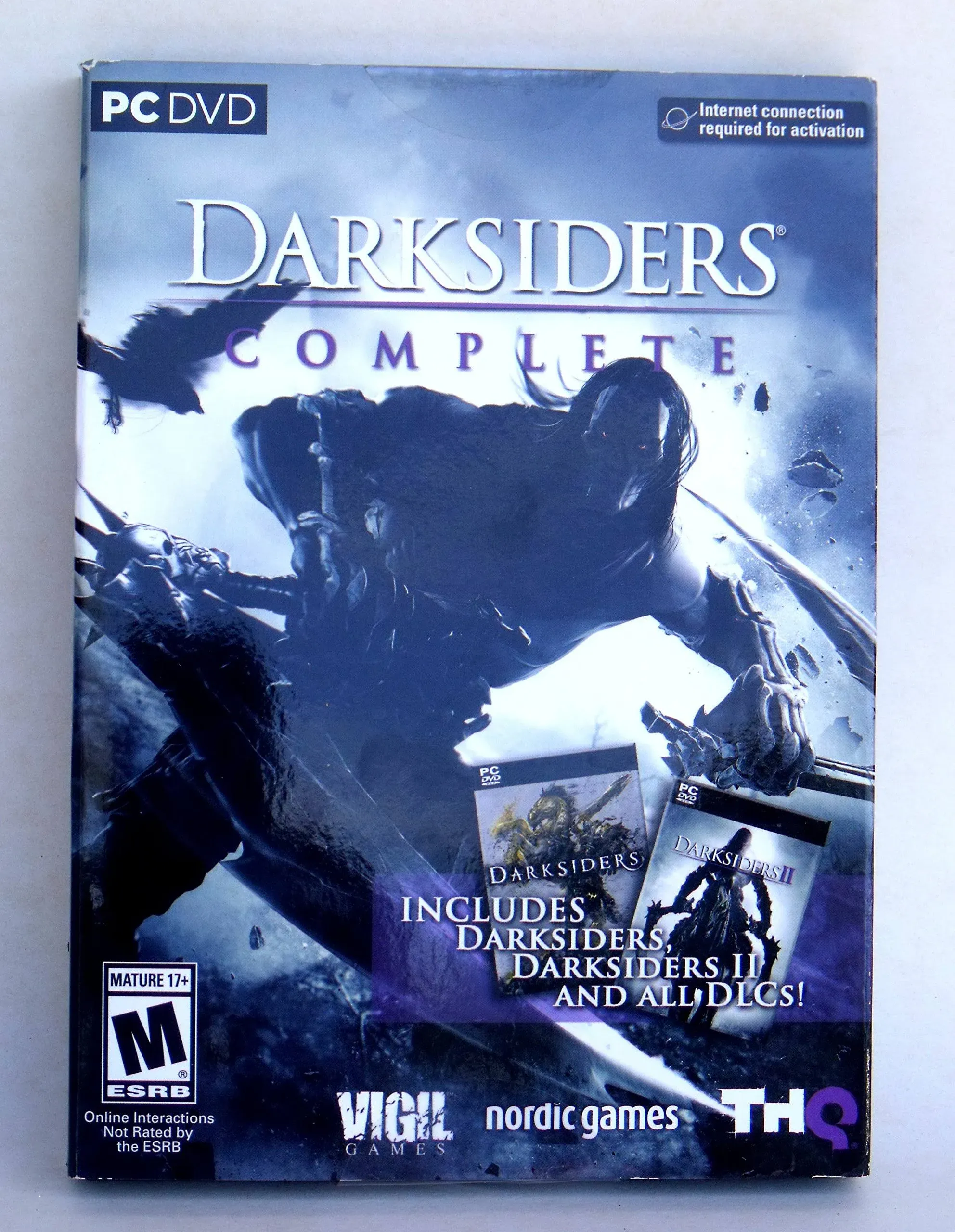 DARKSIDERS COMPLETE Dark Siders I + II + DLC Compilation - Windows PC Game