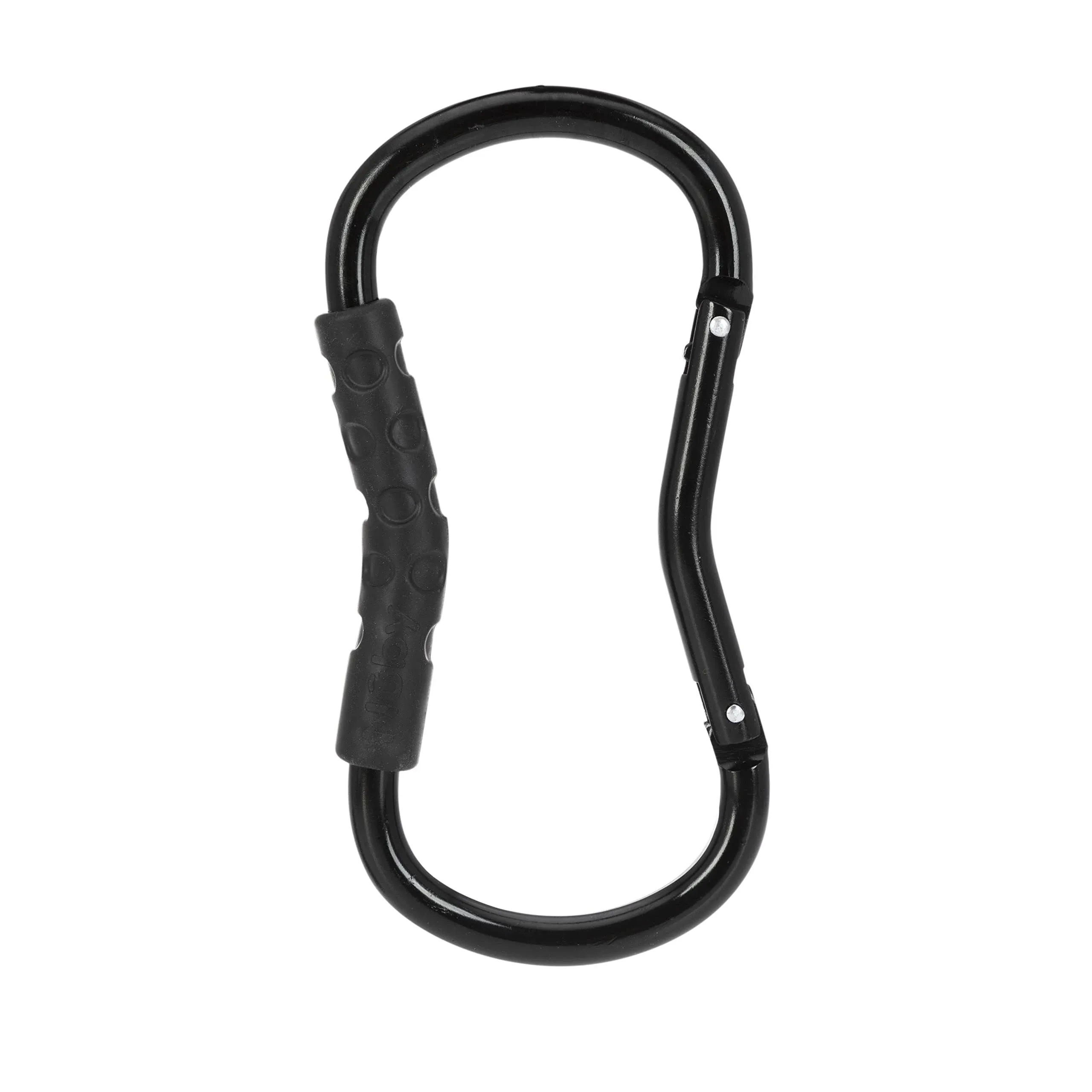 Nuby - Aluminum Stroller Hook With Black Rubber Handle