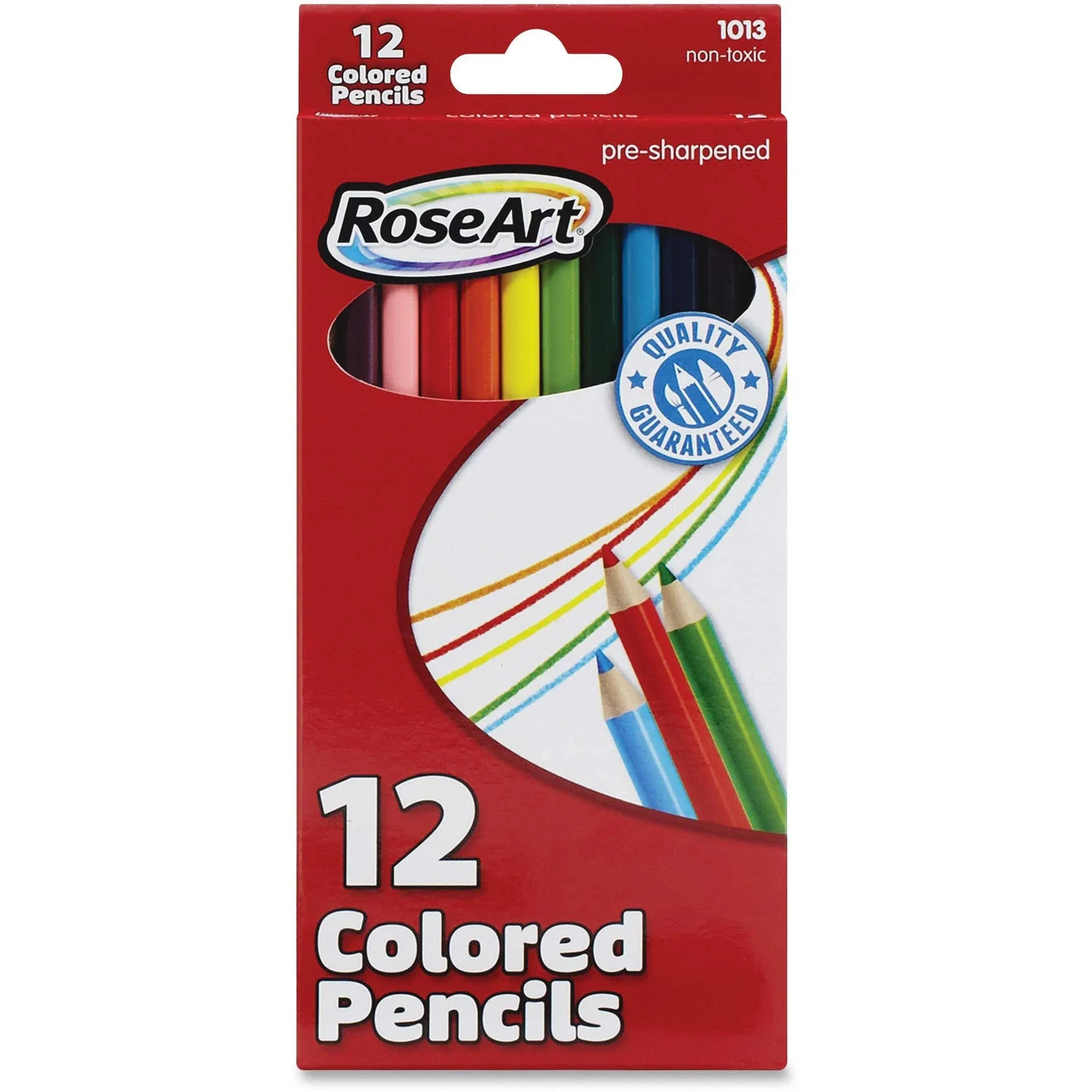 RoseArt Colored Pencils, Sharpened - 12 pencils