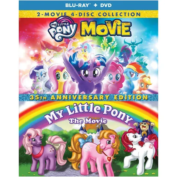 My Lttle Pony 35th Ann Cmb Cll Blu-ray - Blu-ray By Danny DeVito - VERY GOOD