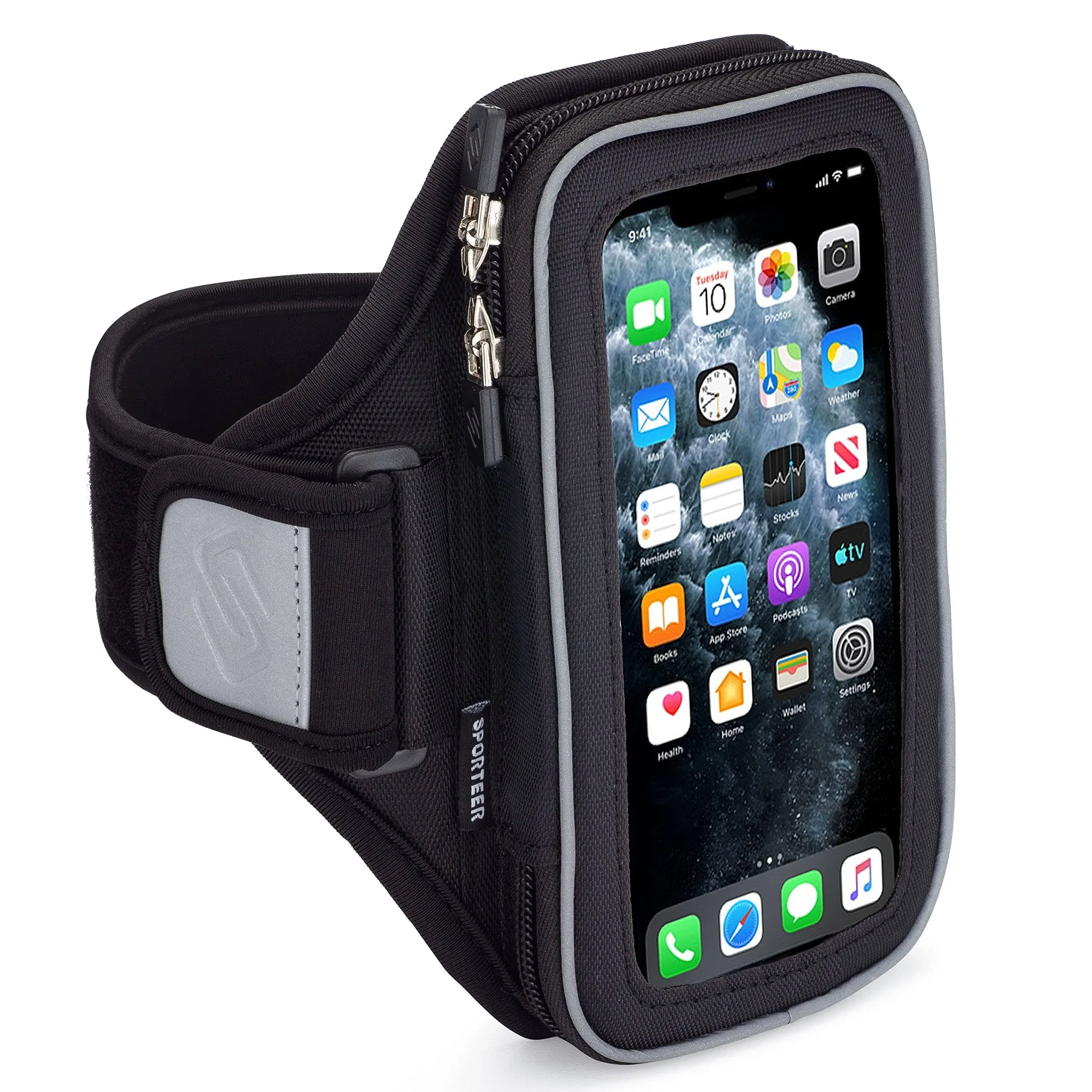 Sporteer Entropy E8 Running Armband - Compatible with iPhone 15 Pro Max, 15 Plus ...