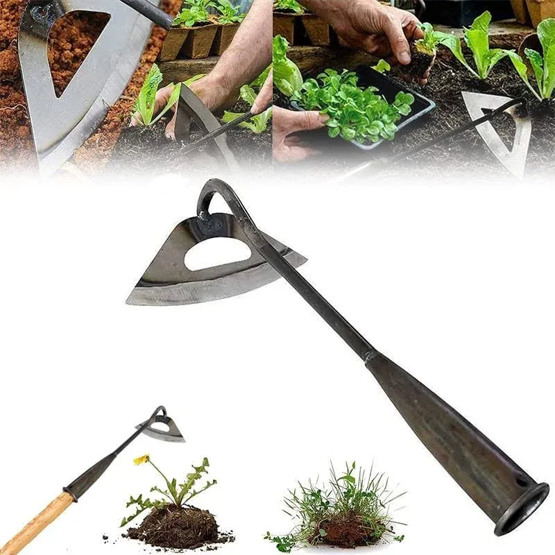 Garden Tools Hollow Hoe Allsteel Hardened Hollow Hoe Sharp Garden Edger Weeder D