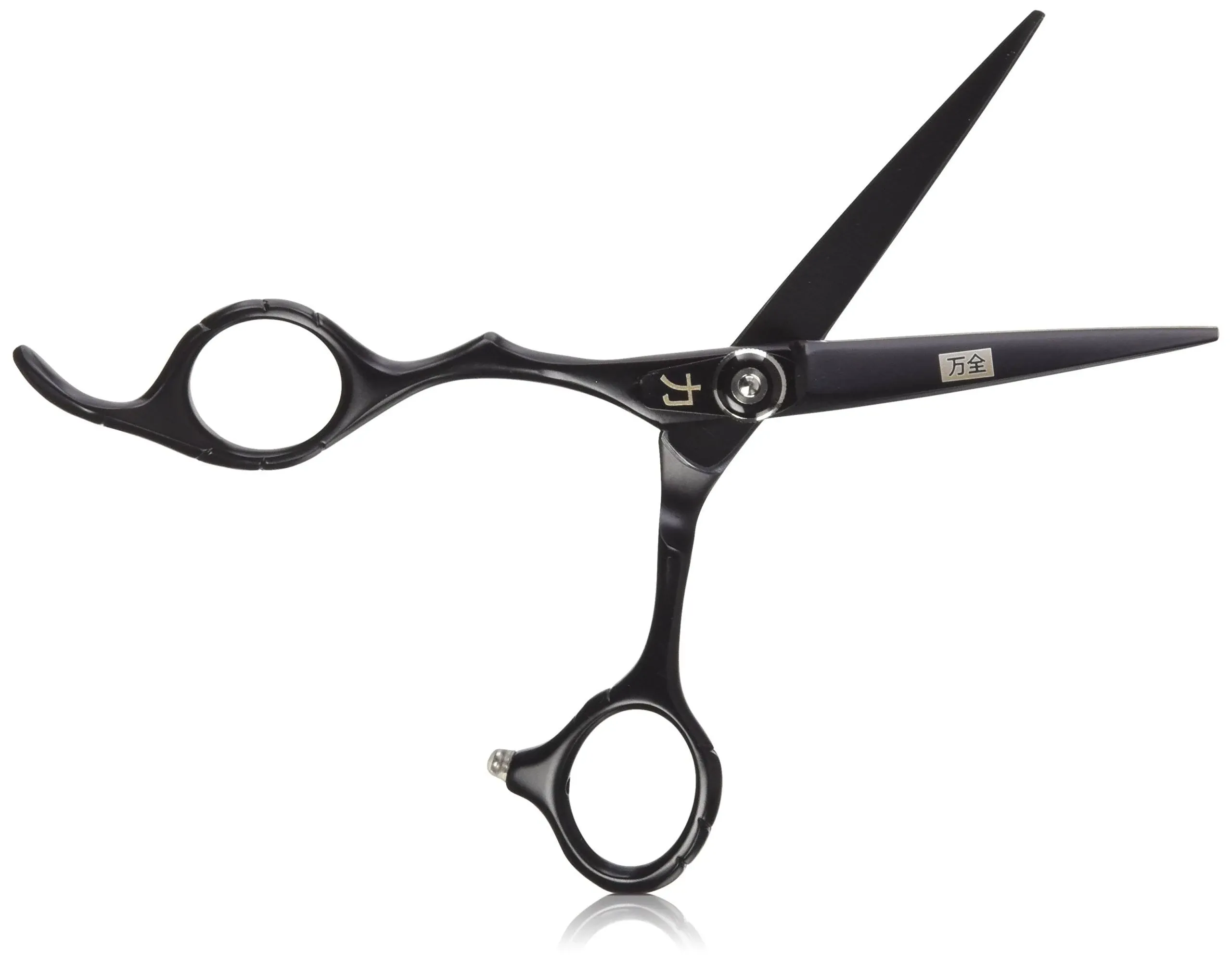 ShearsDirect Stainless Steel Titanium True Left-Handed Shear, Black, 5.5 Inch...