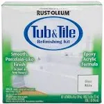 Rust-Oleum 372418 Tub & Tile Refinishing Kit, 1 Quarts (Pack of 1), Coastal Fog