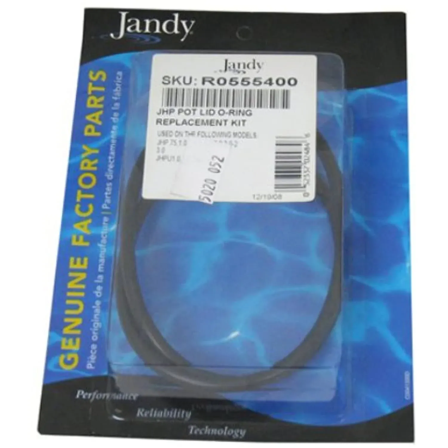 JHP SERIES STRAINER COVER O-RING - **OEM (R0555400)