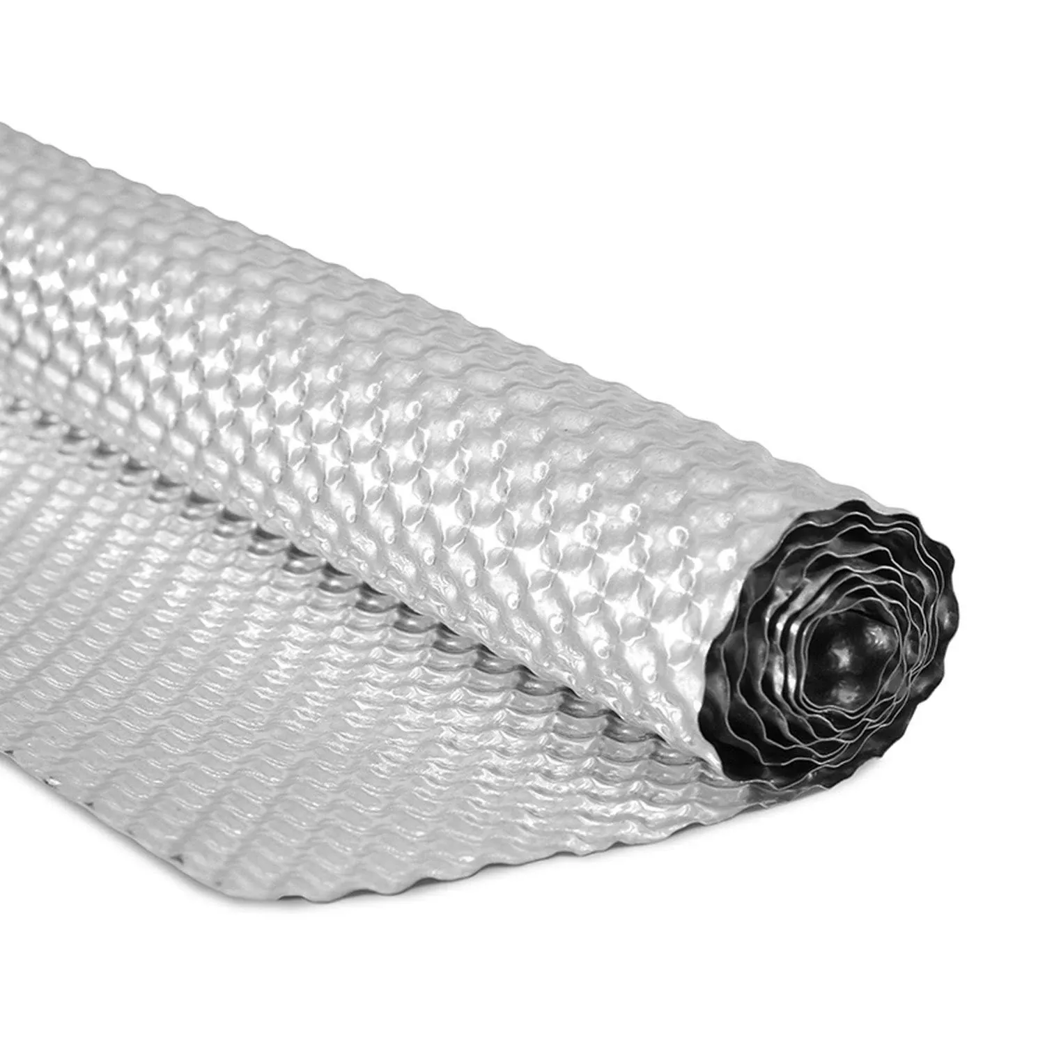 Mishimoto Embossed Aluminum Heat Shield; 20-Inch x 28-Inch (Universal; Some Adaptation May Be Required)