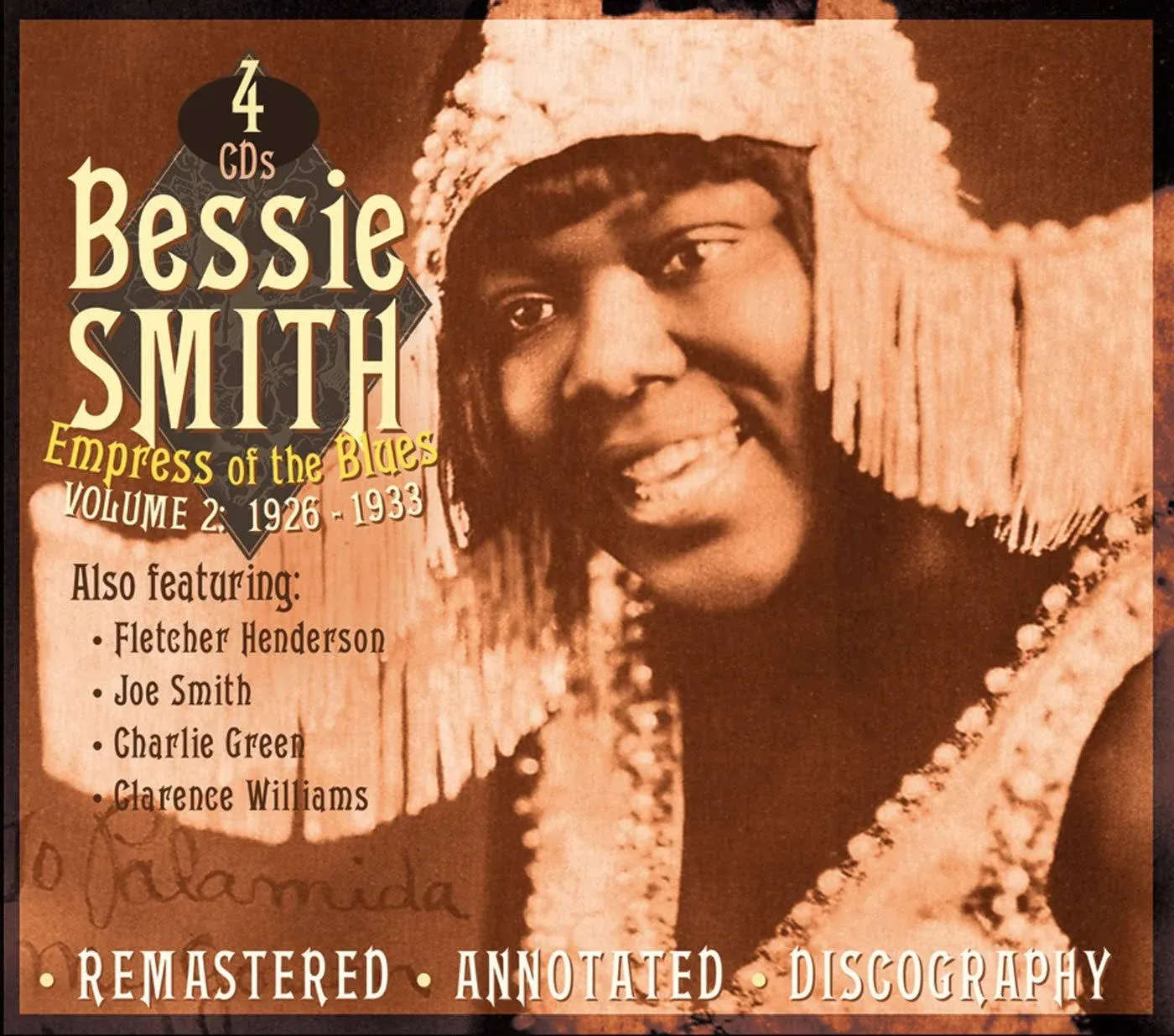 BESSIE SMITH - EMPRESS OF THE BLUES, VOL, 2: 1926-1933 NEW CD