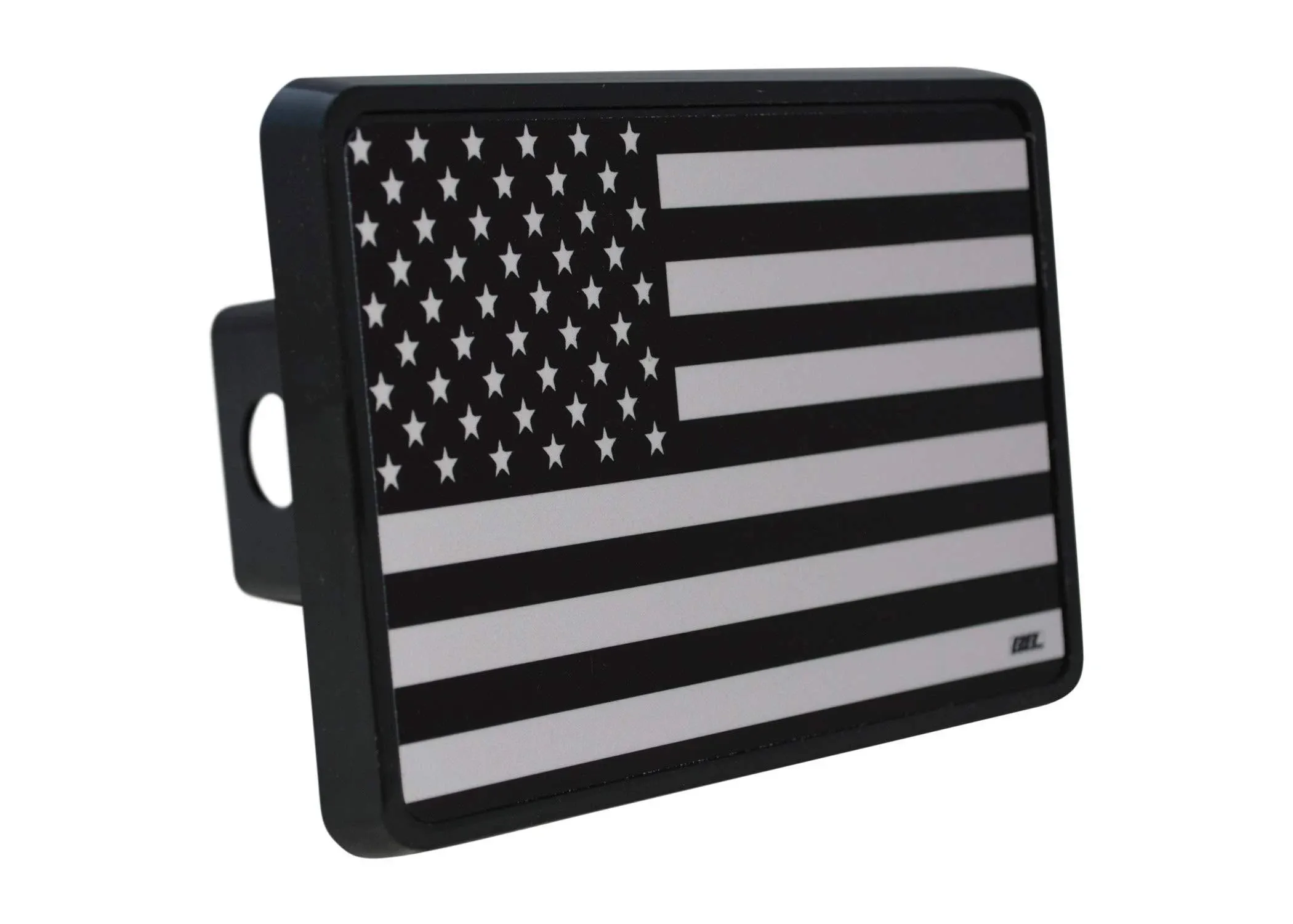 Rogue River Tactical USA Trailer Hitch Cover Plug US Patriotic Subdued Military Veteran Flag