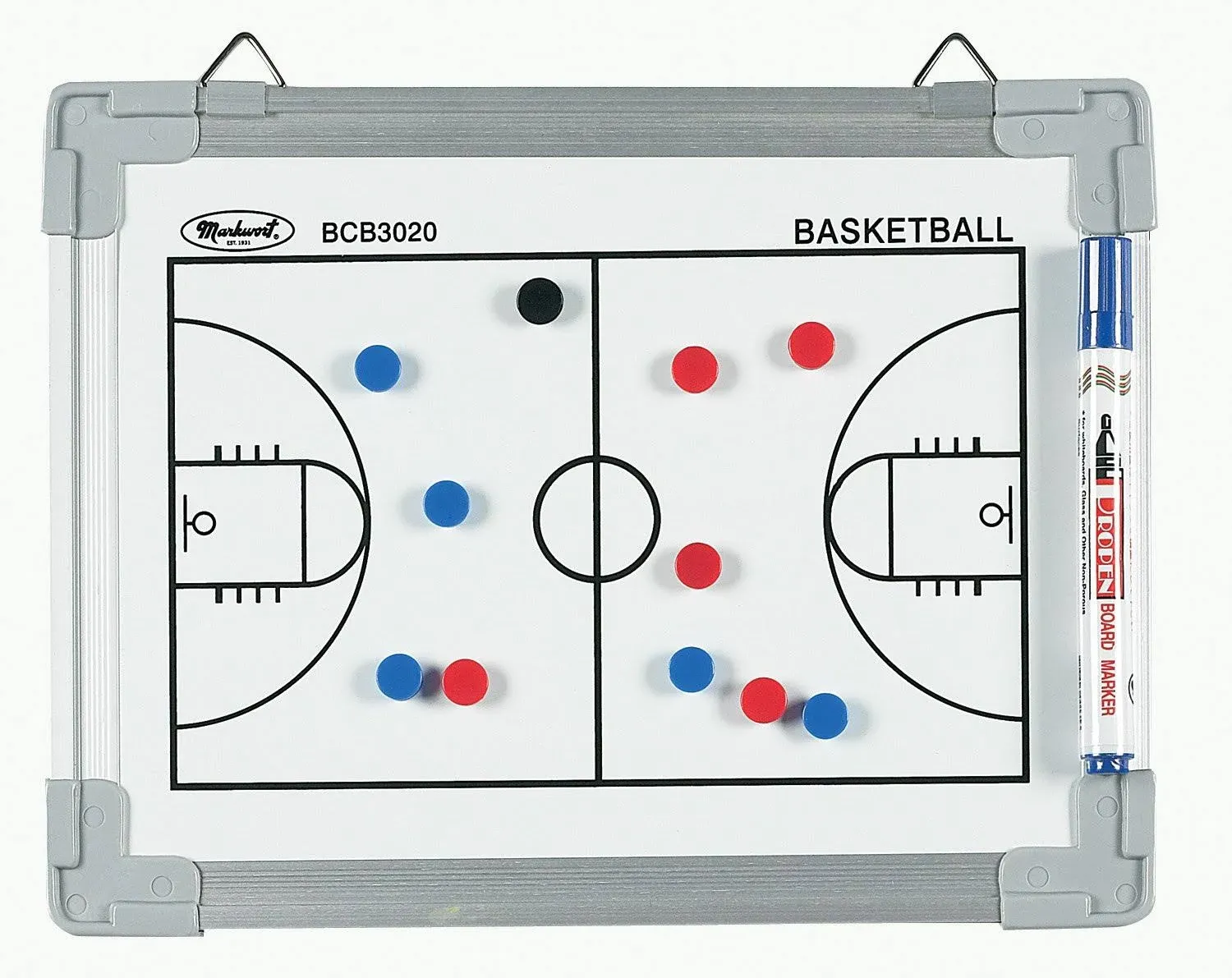 Markwort Mini Basketball Court Board Set