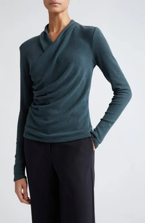 Vince Fixed Wrap Top