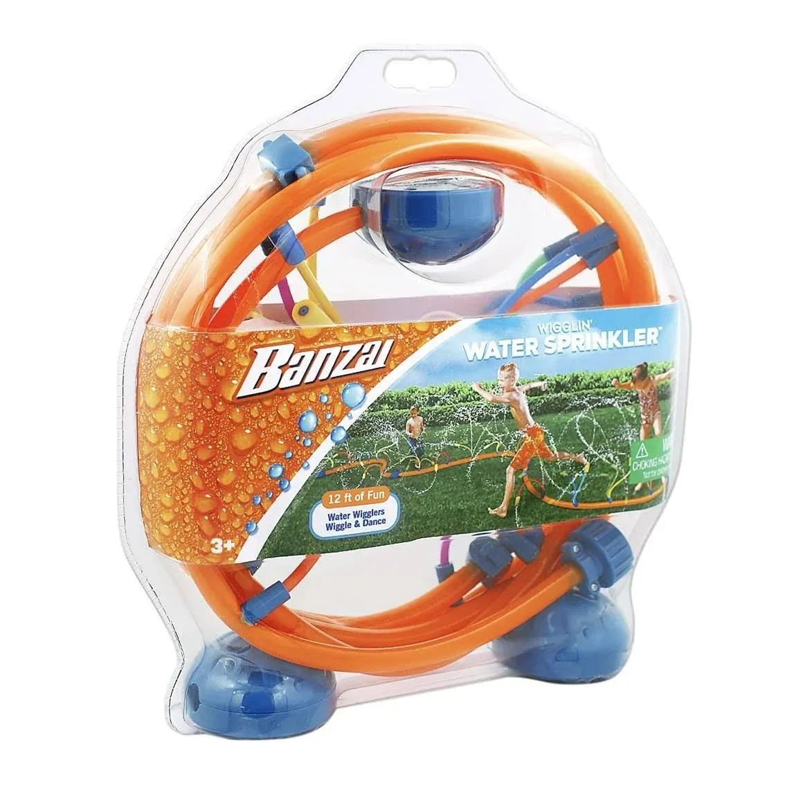 Bonzai Water Sprinkler 12 FT Wiggle Dance Summer &amp; Outdoor Fun