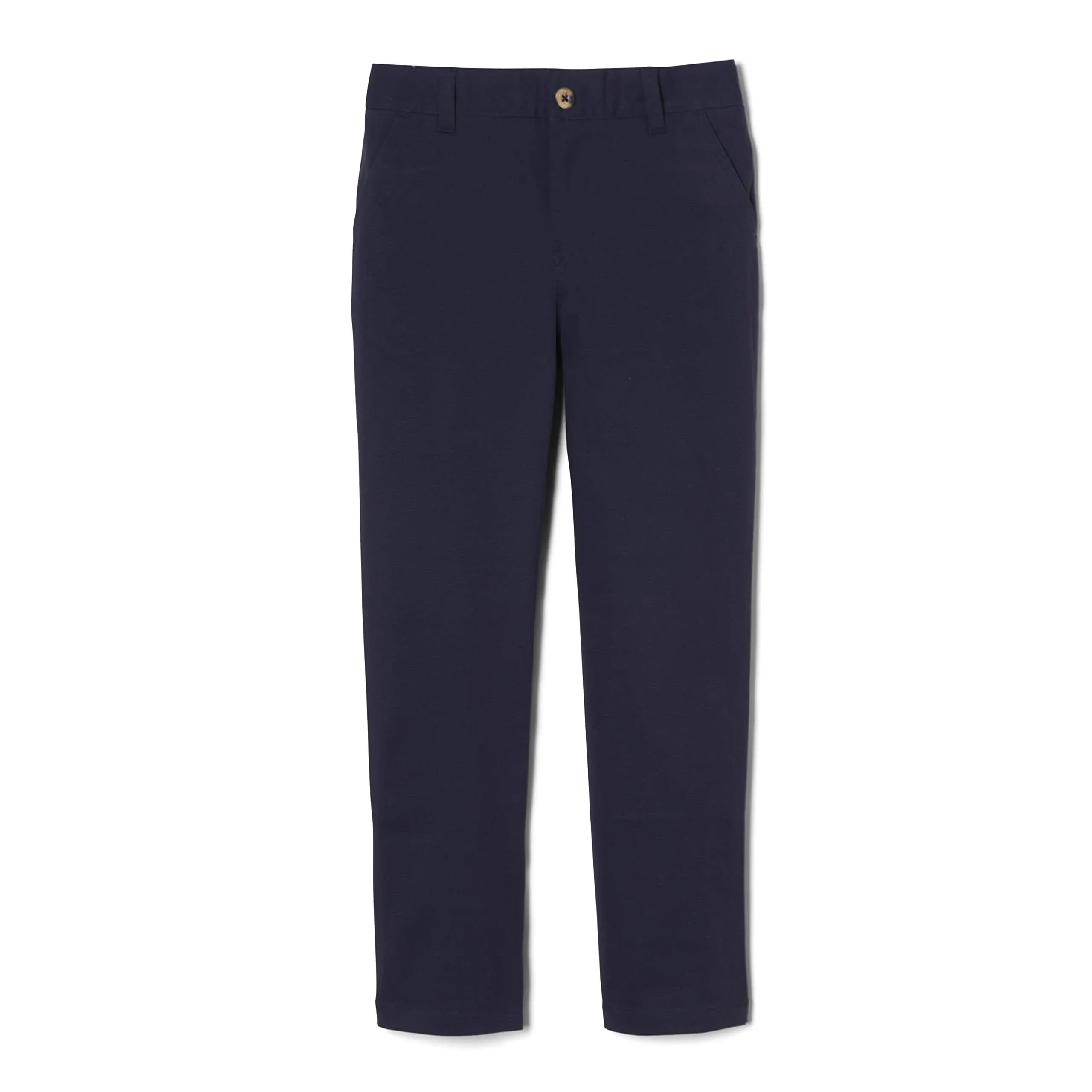 French Toast Boys' Straight Fit Stretch Twill Chino Pant