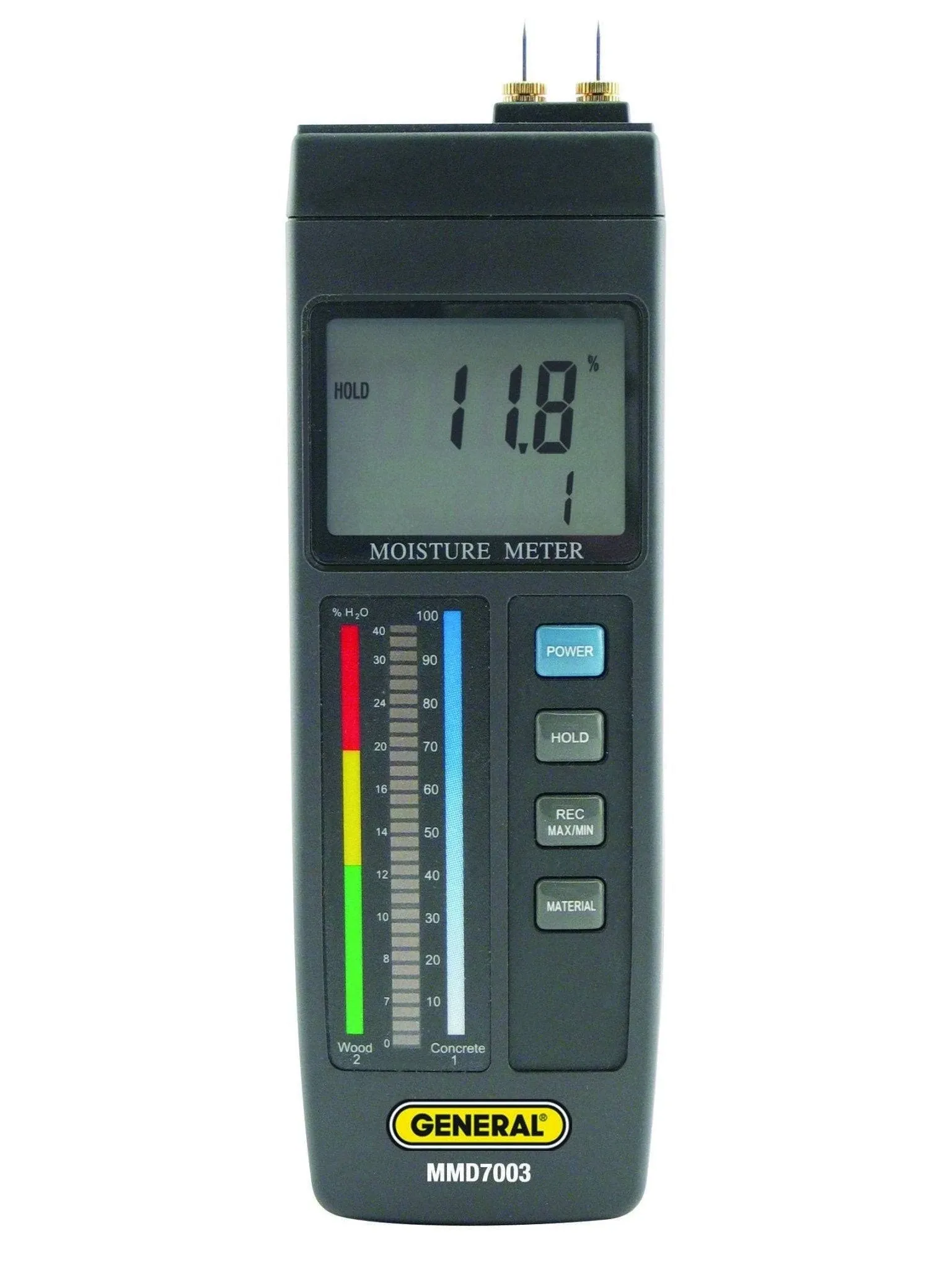 General MMD7003 Moisture Meter, Digital and LED