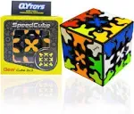 LOVK Magic Cube,Gear Cube,Speed Cube with 360-degree Rotating Three-Dimensional Gear Structure,Suitable for Brain Development Puzzle Games for Children and Adults