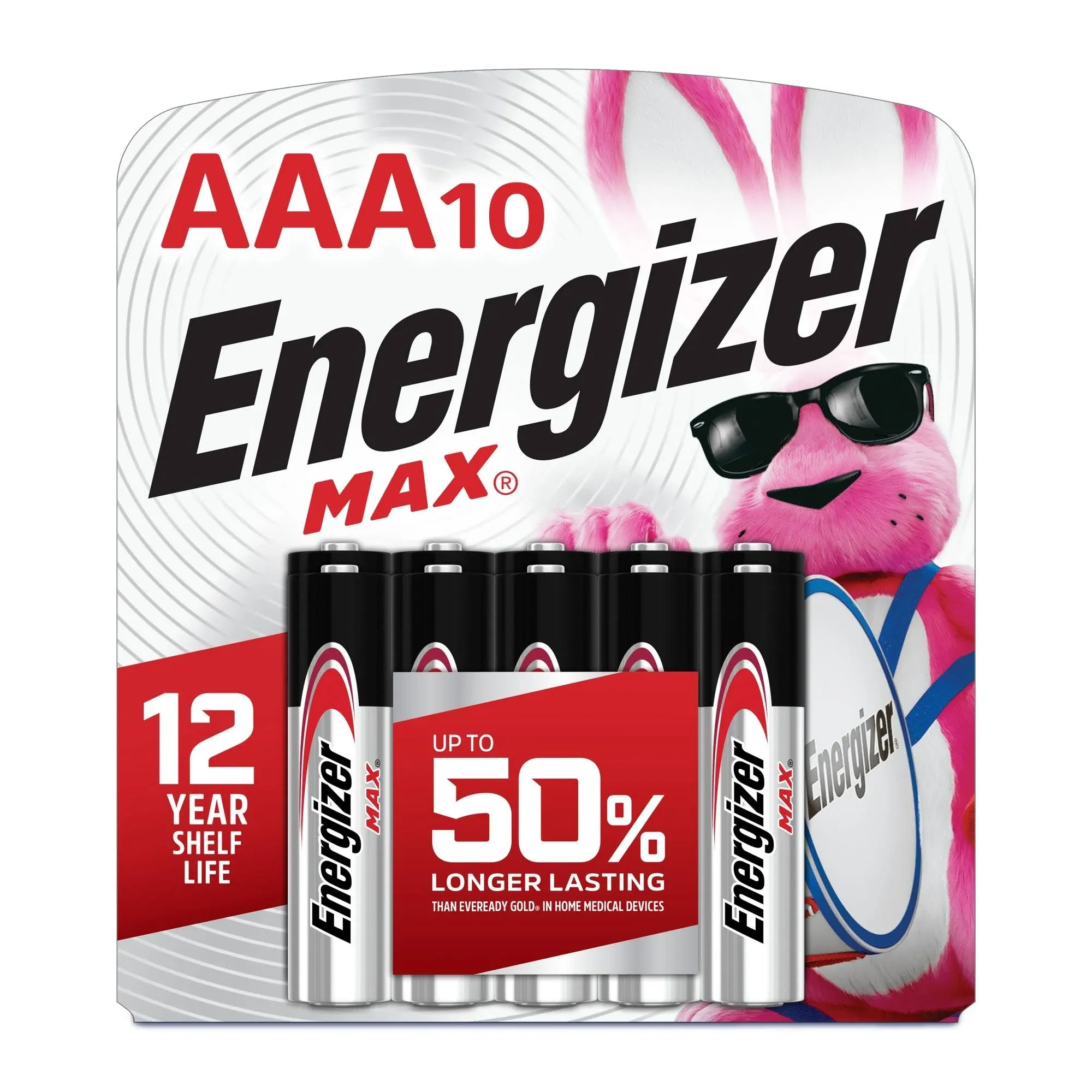 Energizer MAX AAA Alkaline Battery - 4 pack