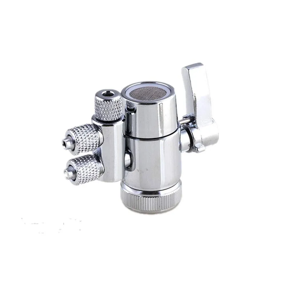 PureSec Brass Faucet Sprayer Attachment Sink Faucet to Hose Adapter Faucet ...