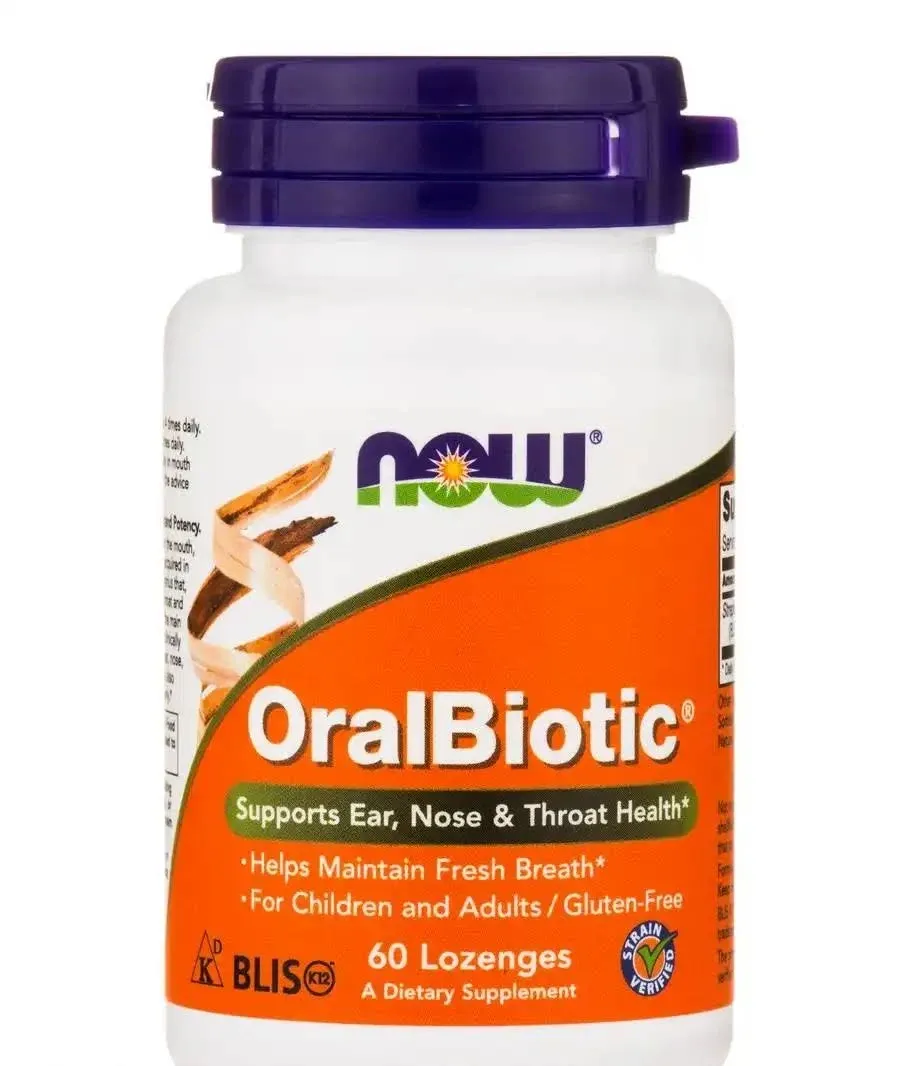 Now Foods OralBiotic 60 Lozenge