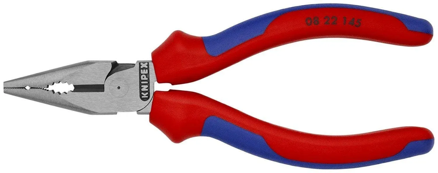 KNIPEX Tools - Needle-Nose Combination Pliers, Multi-Component (822145)