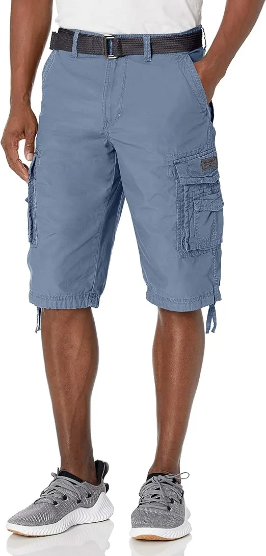 UNIONBAY mens Cordova Belted Messenger - Reg and Big Tall Sizes Cargo Shorts,...