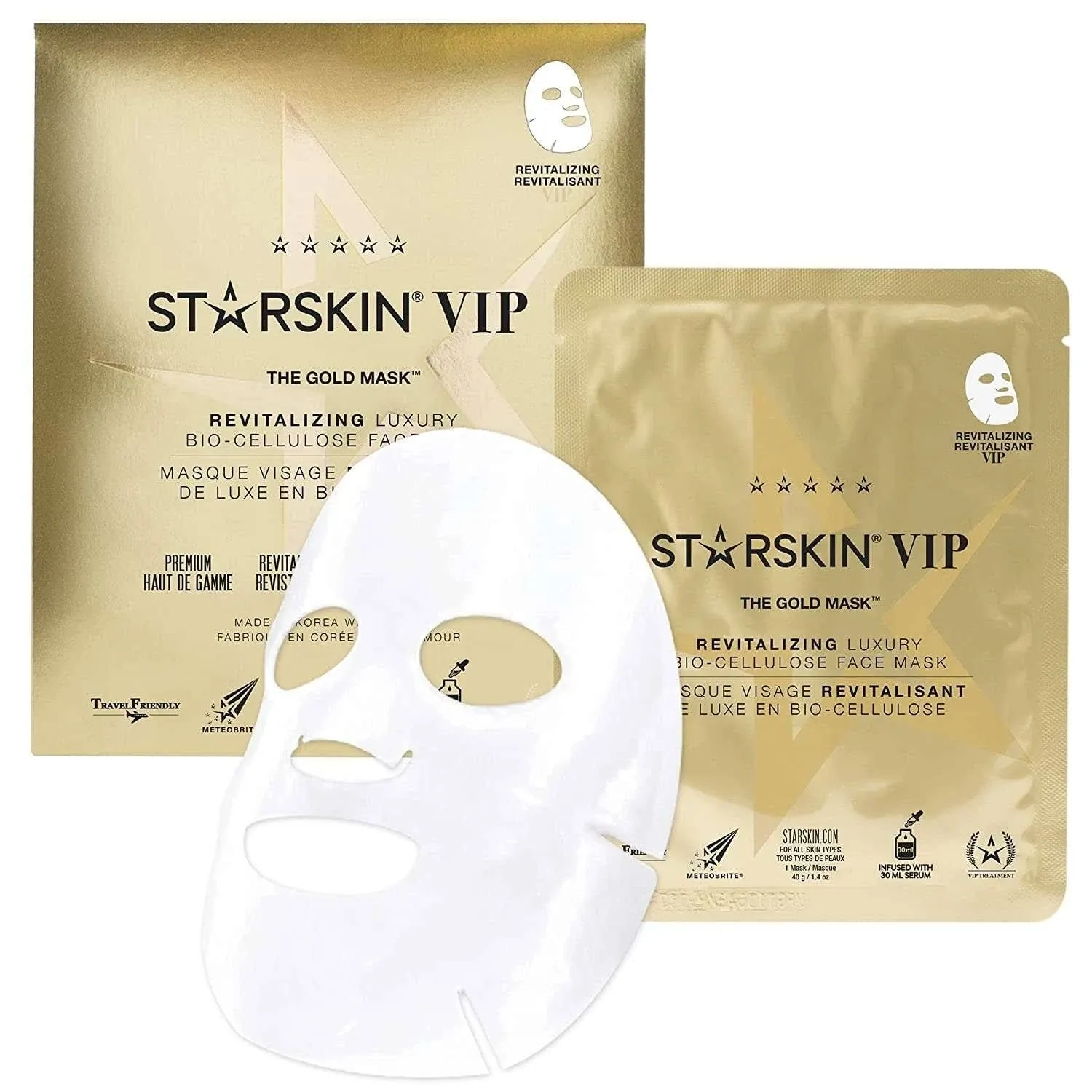 STARSKIN VIP The Gold Revitalizing Face Mask