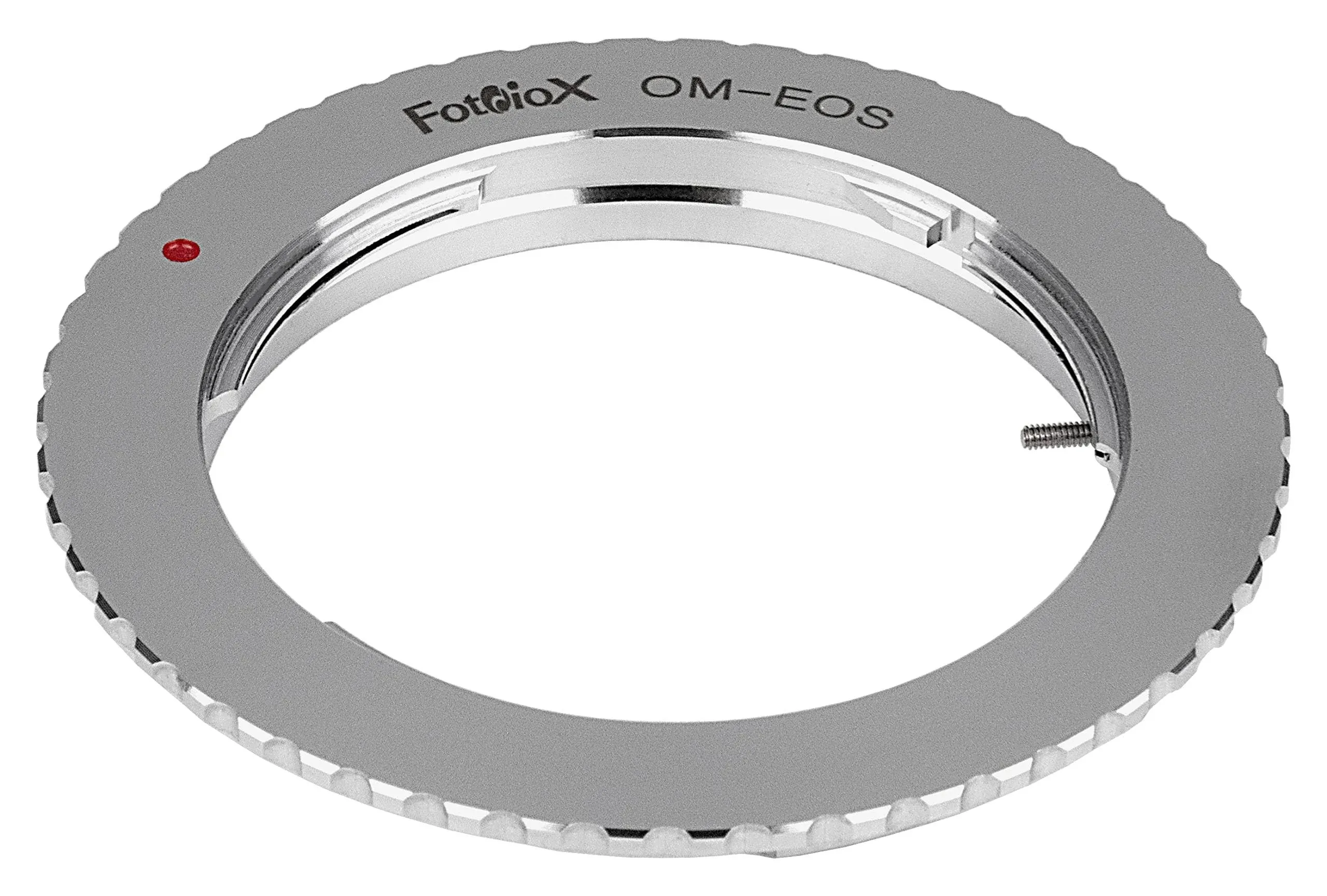 Fotodiox Lens Mount Adapter - Olympus Zuiko (OM) 35mm SLR Lens to Canon EOS (EF, EF-S) Mount SLR Camera Body