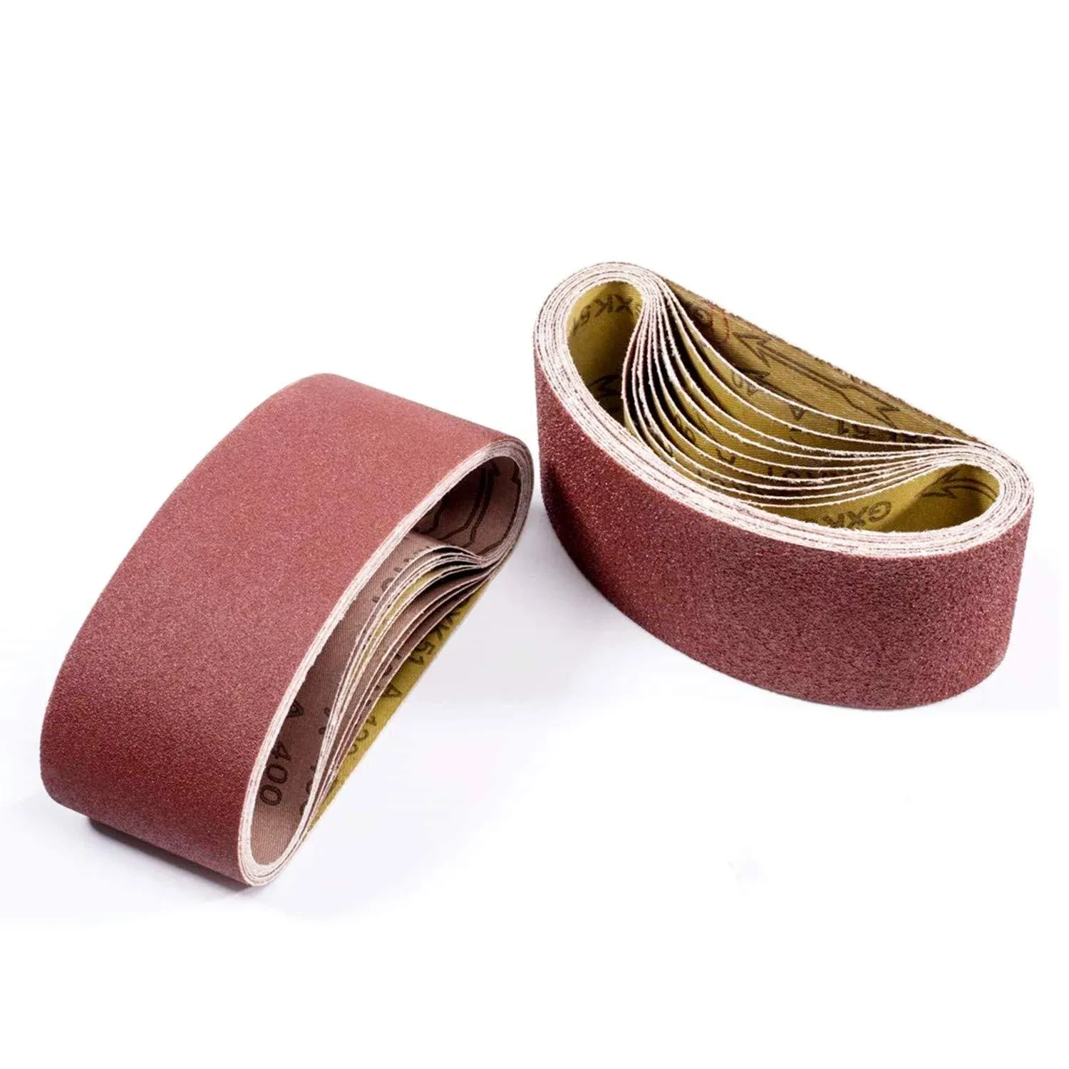 4x21 Sanding Belts Sanding Belt Assortment 4x213 Each of 40 80 120 150 240 40...