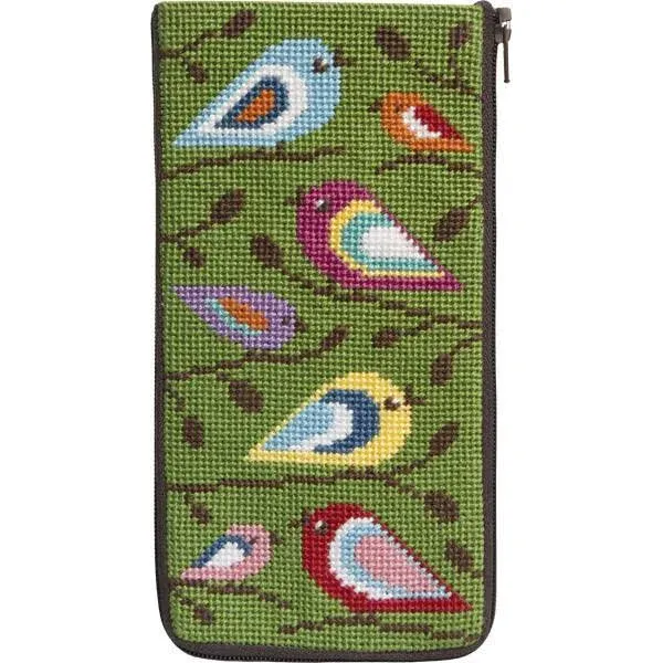 Birds of Color Eyeglass Case Kit