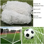 Soccer Goal Net Football Polyethylene Training Nets Full Size, Post Not Inclu...