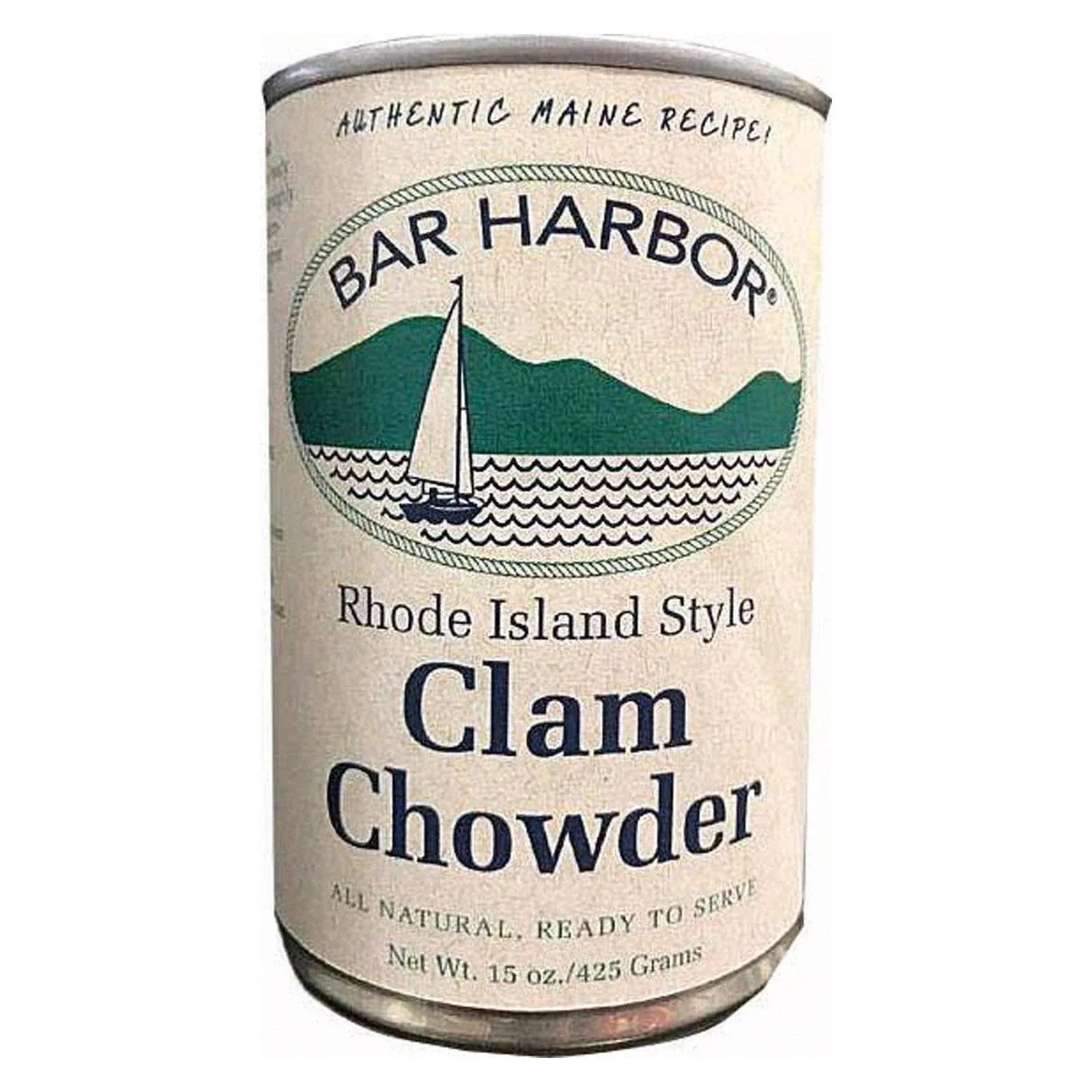 Bar Harbor Chowder, Rhode Island Style Clam, 15 Ounce