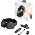 SteelSeries Arctis Pro Wireless Gaming Headset - Lossless High Fidelity Wireless + Bluetooth for PS5/PS4 and PC - Black