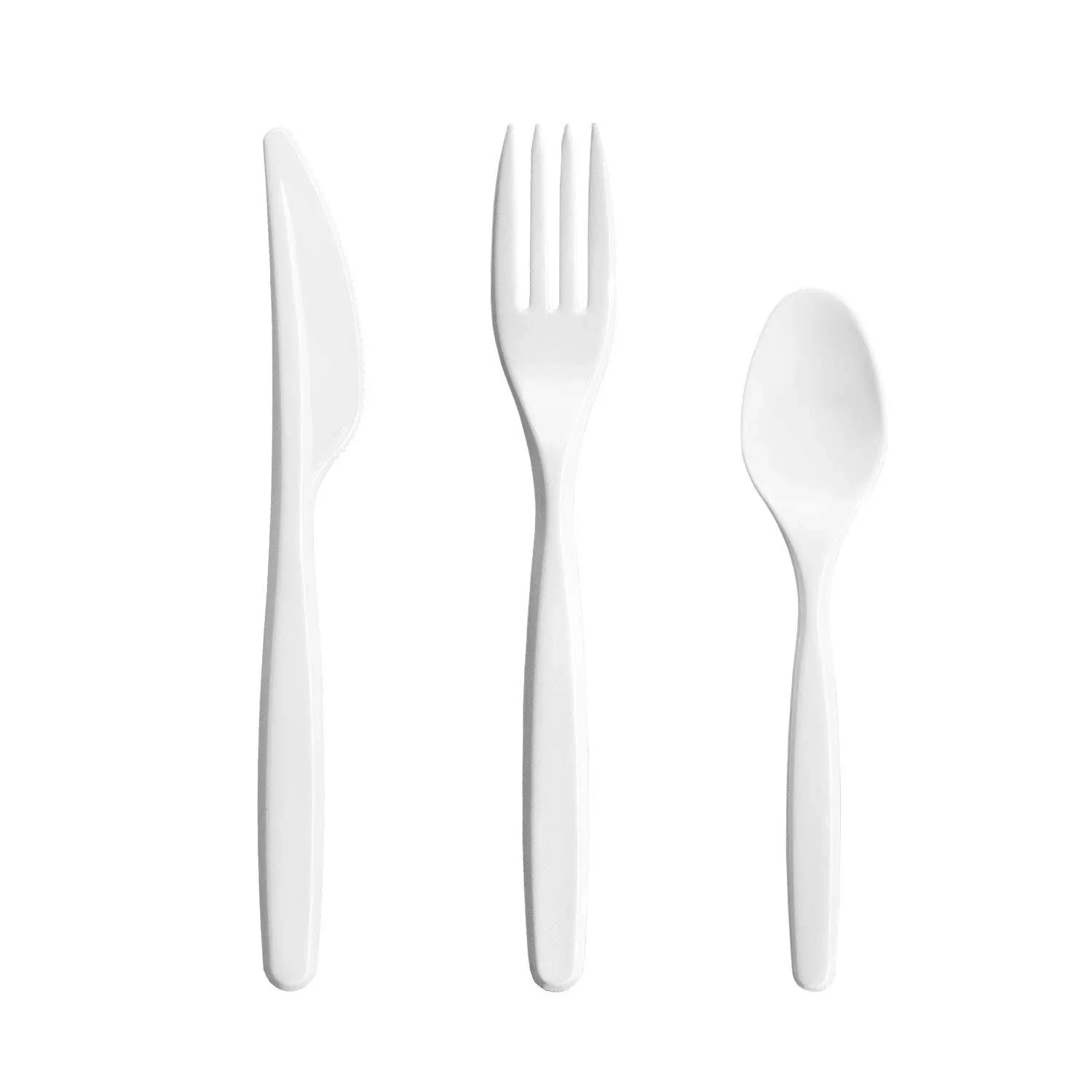 Party Essentials KITCW-3001 Plastic Cutlery Combo, Includes Knives/Forks/S<wbr/>poo...